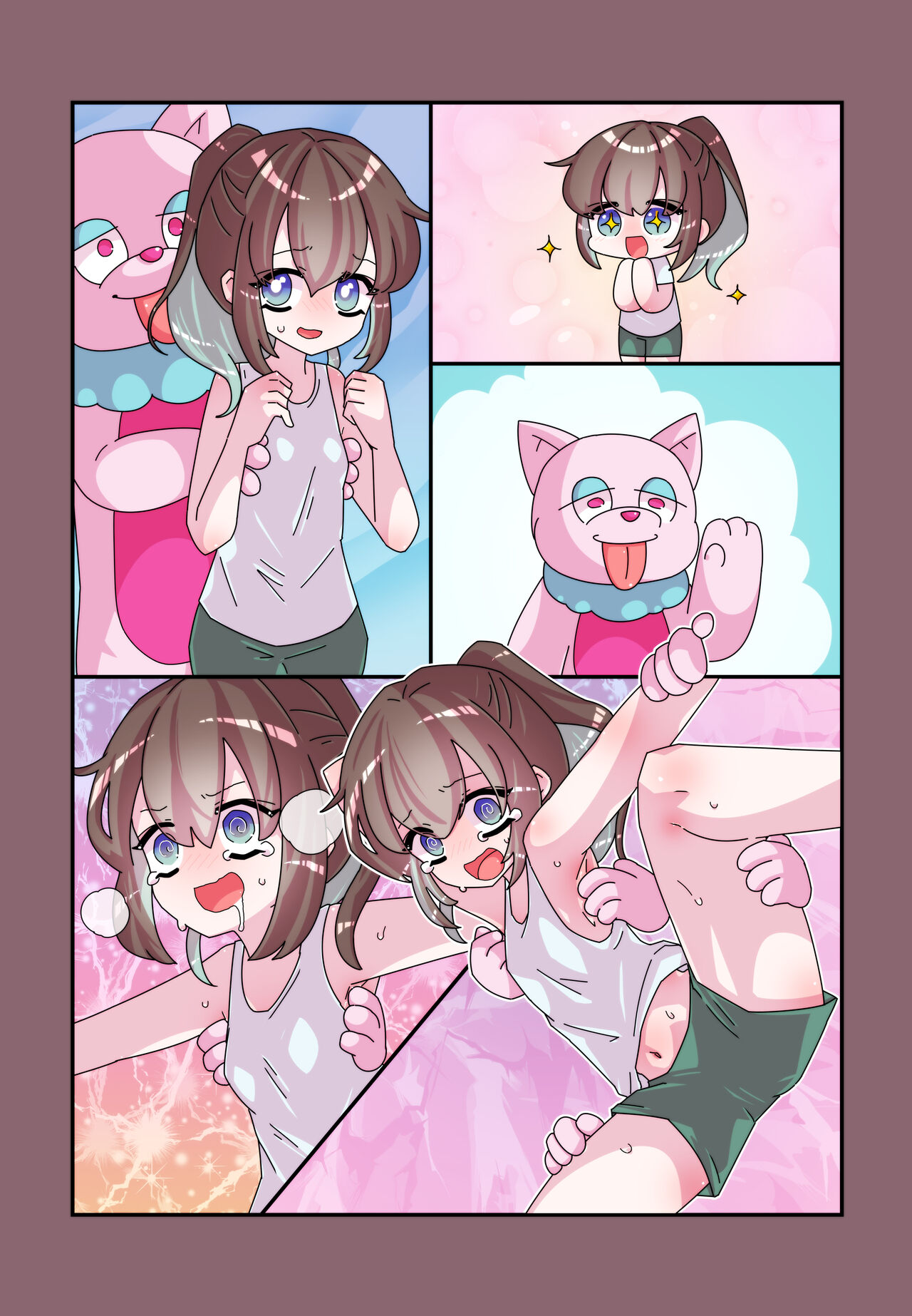 [Kakuran Operetta] Kenzen! kocho Peroko Mikku 图片编号 32