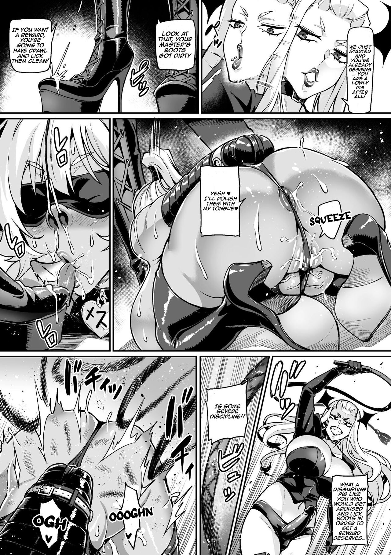 [Hatoba Akane] Youkoso! Inma Shoukan Arcadia Ego Ch. 1 / Welcome to the Succubus Brothel Arcadia Ego Ch.1 (English) {EL JEFE Hentai Truck} 画像番号 22