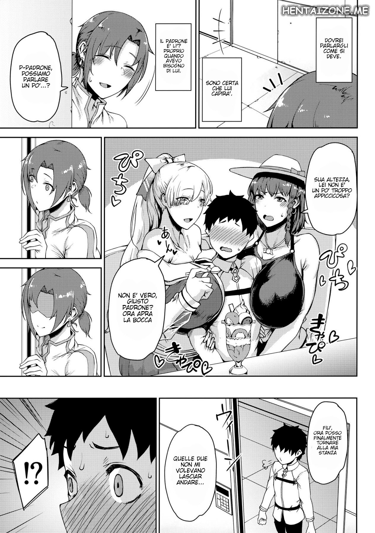 (C100) [Tanic Ya (Okutani Tanishi)] Koibito Gokko | Sono la Moglie del mio Padrone (Fate/Grand Order) [Italian] 16eme image