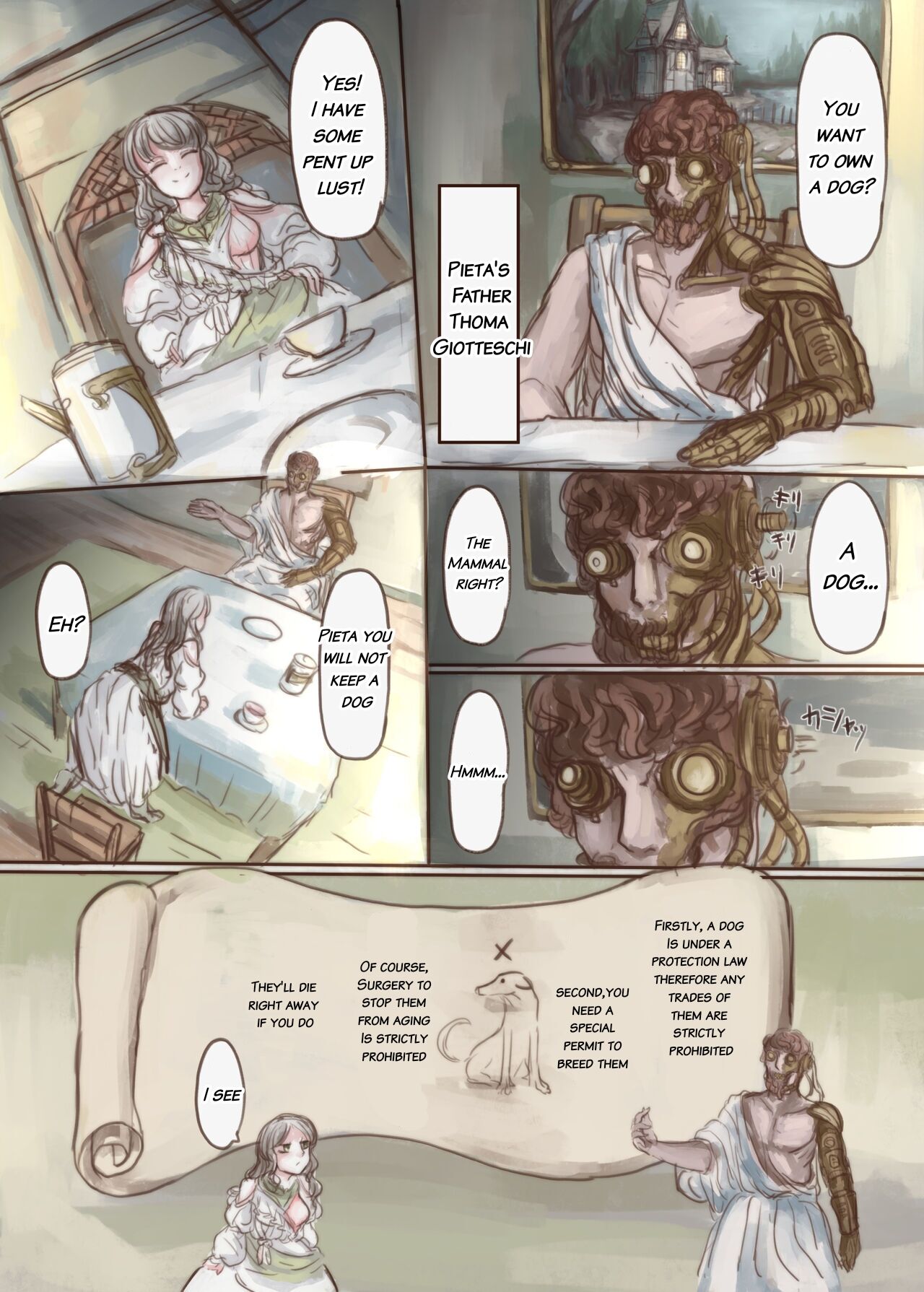 The Wealthy Young Lady Who Bought A Slave And Turned Her Into A Puppy numero di immagine  6