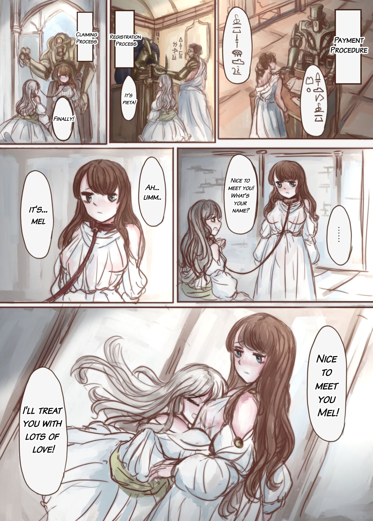 The Wealthy Young Lady Who Bought A Slave And Turned Her Into A Puppy numero di immagine  11