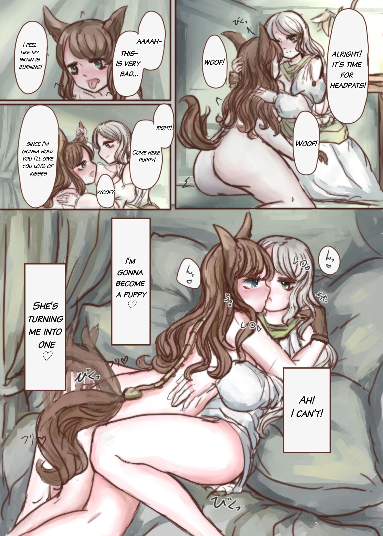 The Wealthy Young Lady Who Bought A Slave And Turned Her Into A Puppy numero di immagine  29