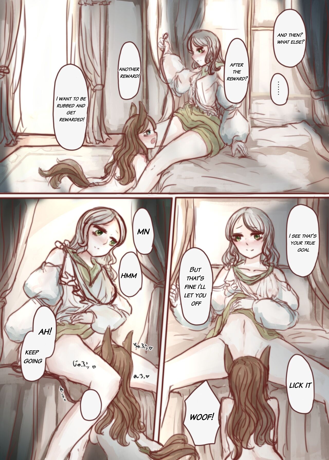 The Wealthy Young Lady Who Bought A Slave And Turned Her Into A Puppy numero di immagine  34