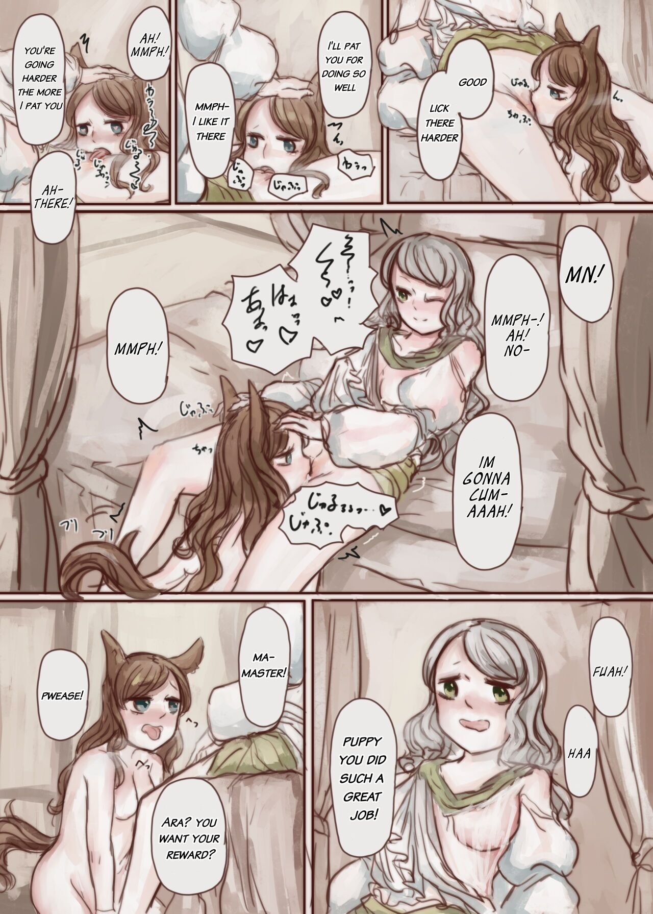 The Wealthy Young Lady Who Bought A Slave And Turned Her Into A Puppy numero di immagine  35