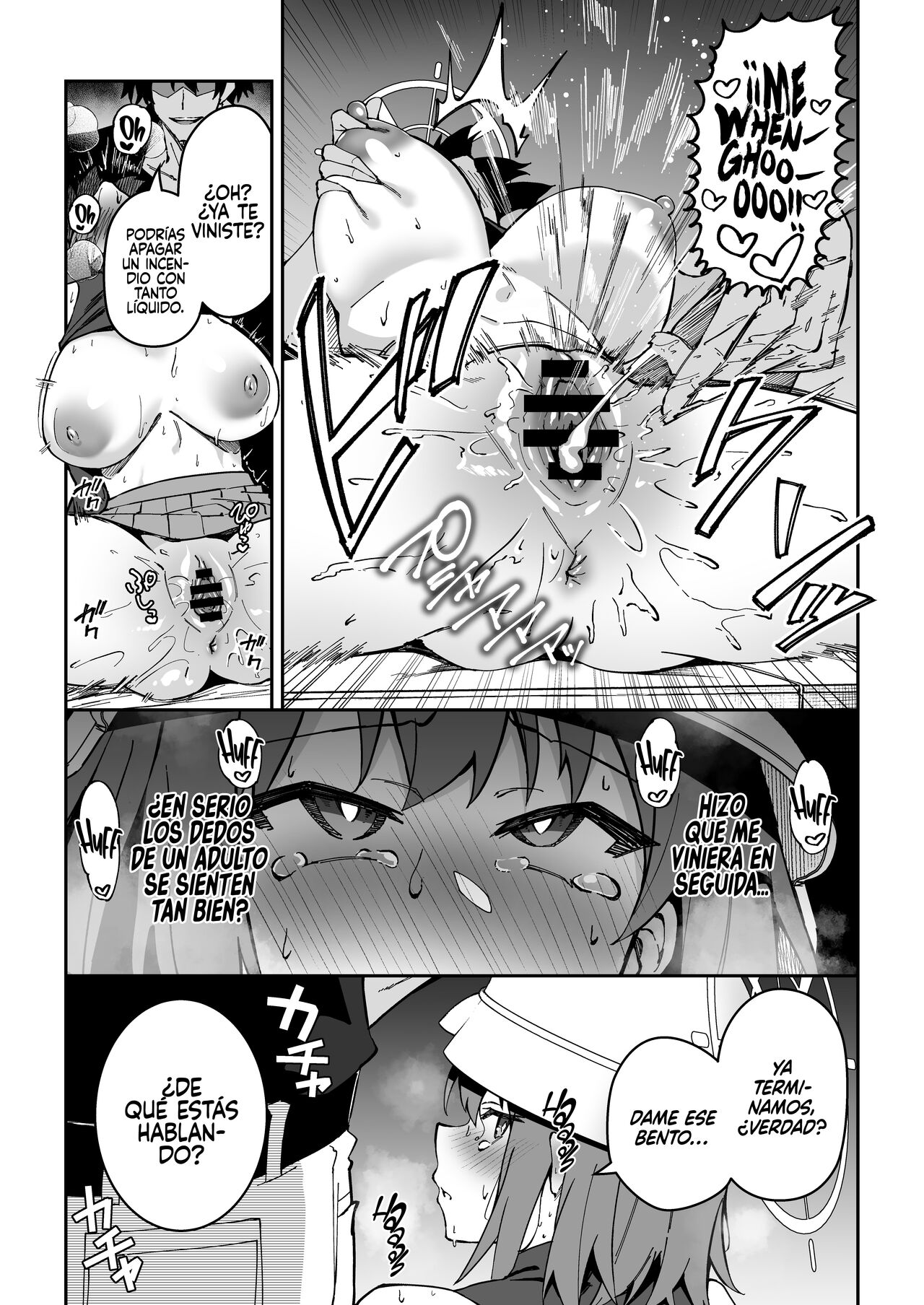 [Syunichi Kansuu (Syunichi)] Yokujou Usagi no Shokuryou Choutatsu Sakusen (Blue Archive) [Spanish] [Rakuen Translations] [Digital] image number 12