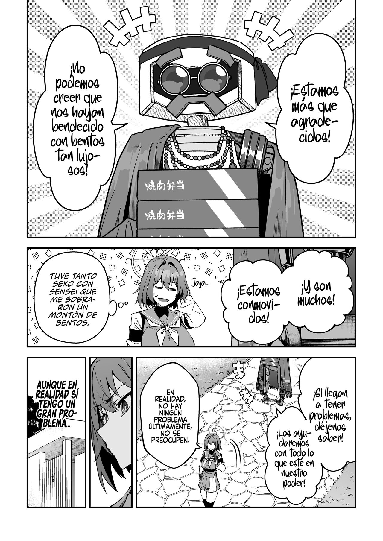 [Syunichi Kansuu (Syunichi)] Yokujou Usagi no Shokuryou Choutatsu Sakusen (Blue Archive) [Spanish] [Rakuen Translations] [Digital] image number 22