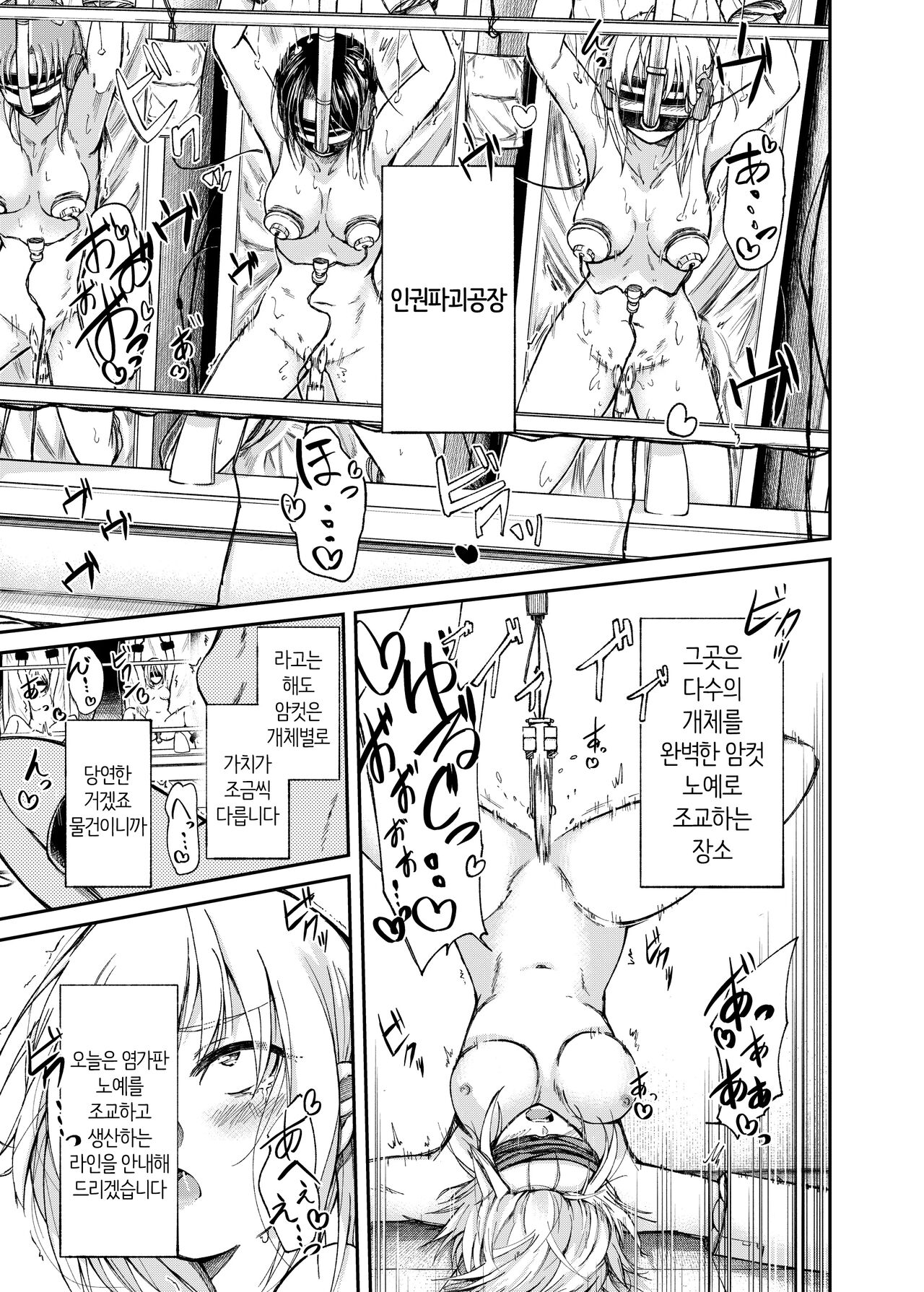 [Match Hakase] Jinken Hakai Koujou ~Kairaku Judoutai Line~ | 인권파괴공장 ~쾌락수동체 라인~ [Korean] [MTZ007] image number 2