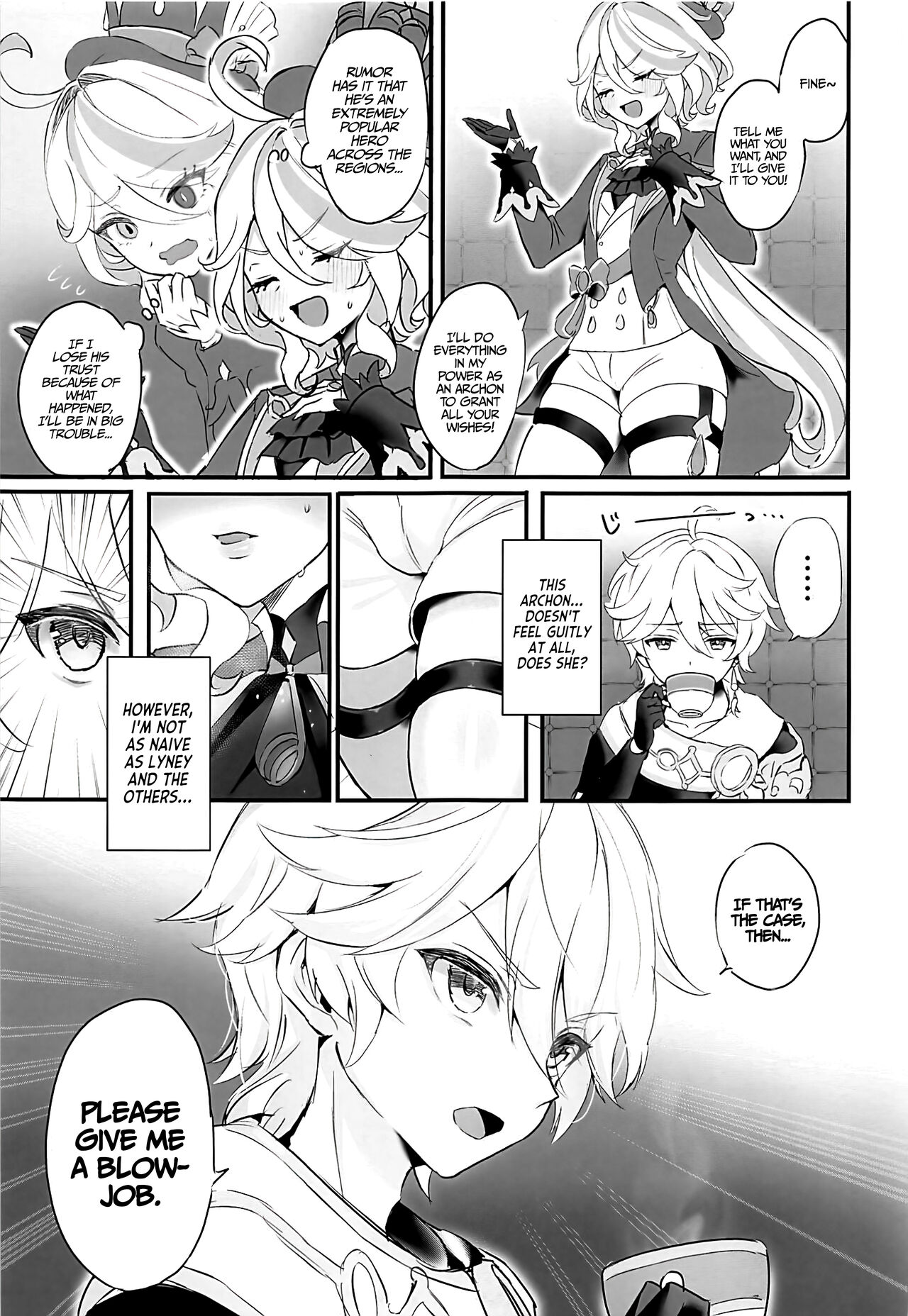 (C103) [GlowMercury (Sukoyakagumi)] Cheers With Her Glass (Genshin Impact) [English] [LunaticSeibah] numero di immagine  4