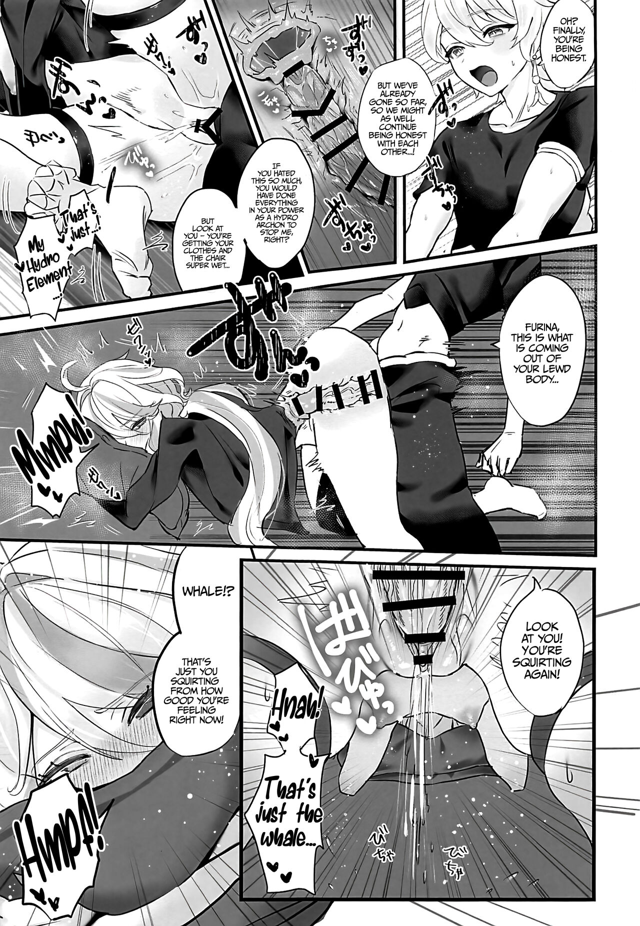 (C103) [GlowMercury (Sukoyakagumi)] Cheers With Her Glass (Genshin Impact) [English] [LunaticSeibah] numero di immagine  16