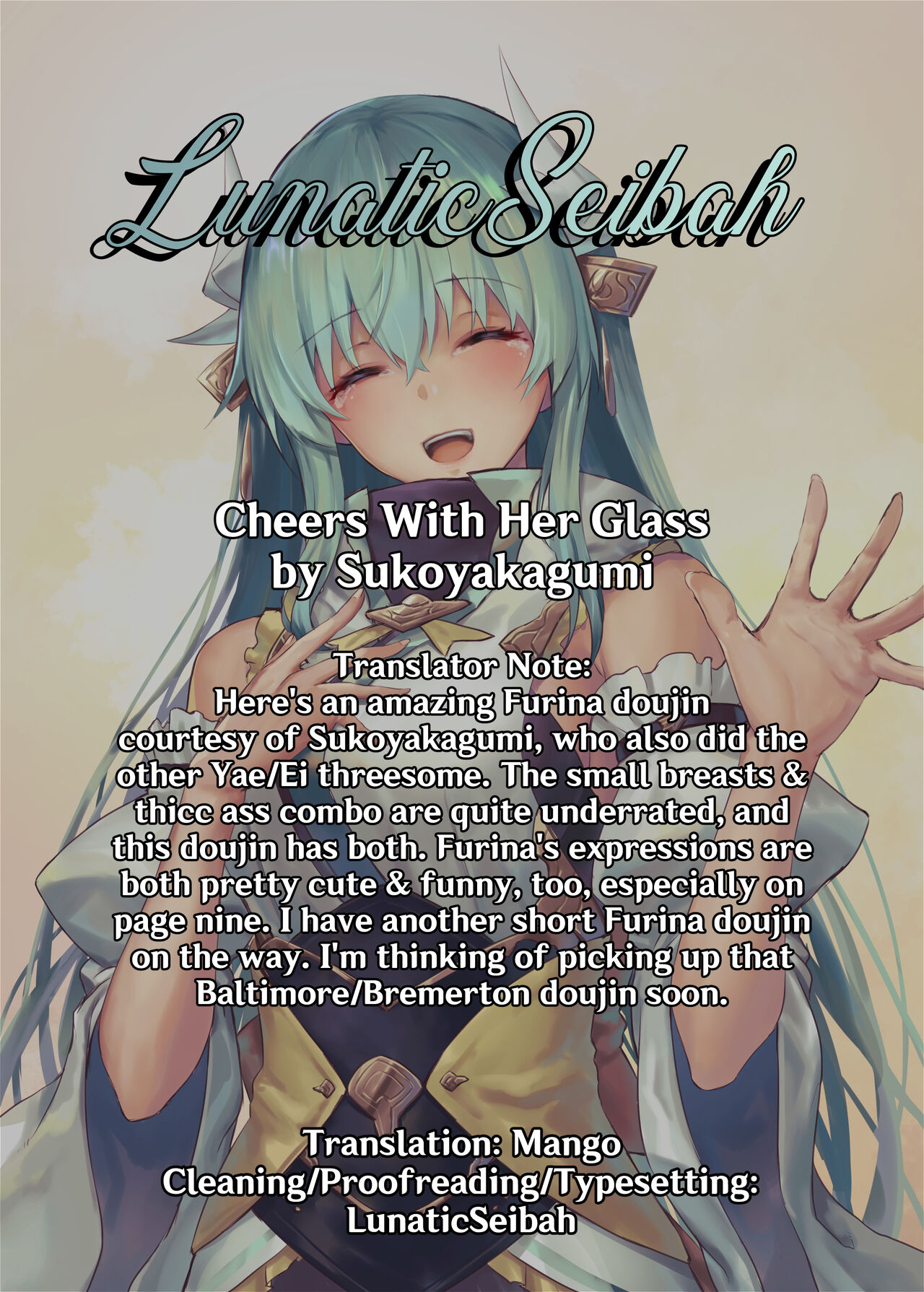 (C103) [GlowMercury (Sukoyakagumi)] Cheers With Her Glass (Genshin Impact) [English] [LunaticSeibah] 23eme image