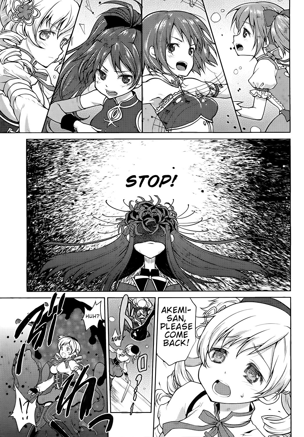 (COMIC1☆8) [Kaze no Gotoku! (Fubuki Poni, Fujutsushi)] Hitoribocchi wa Sabishii Mono ne | It's Lovely Being Alone (Puella Magi Madoka Magica) [English] image number 3