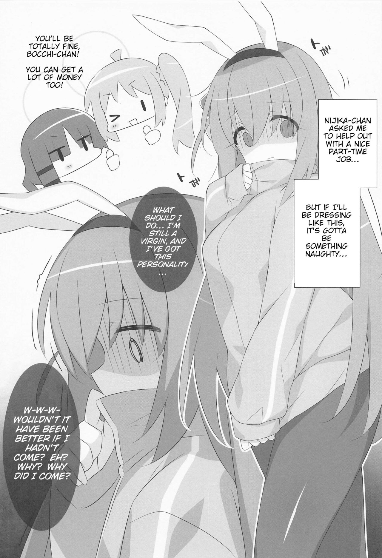 (C101) [Koito Sousakusho (Hinata Mutsuki)] BOCCHI THE BUNNY (Bocchi the Rock!) [English] [BoatShirt] 图片编号 2