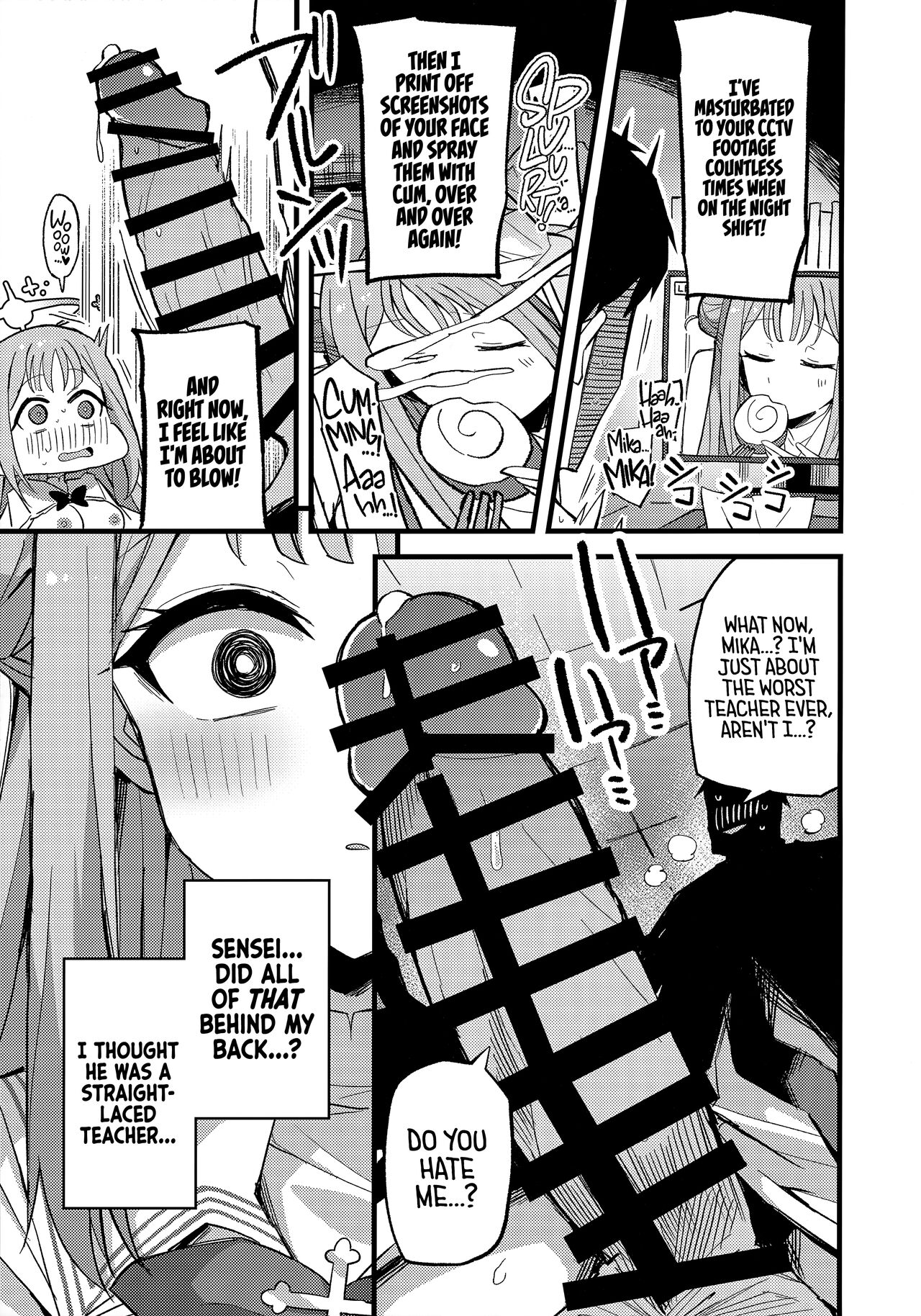 (C101) [Miracleburn (Himiya Zyo-zu)] Jihi o Kureta Anata to | Right Here With You, Who Forgave Me (Blue Archive) [English] [head empty] 图片编号 12