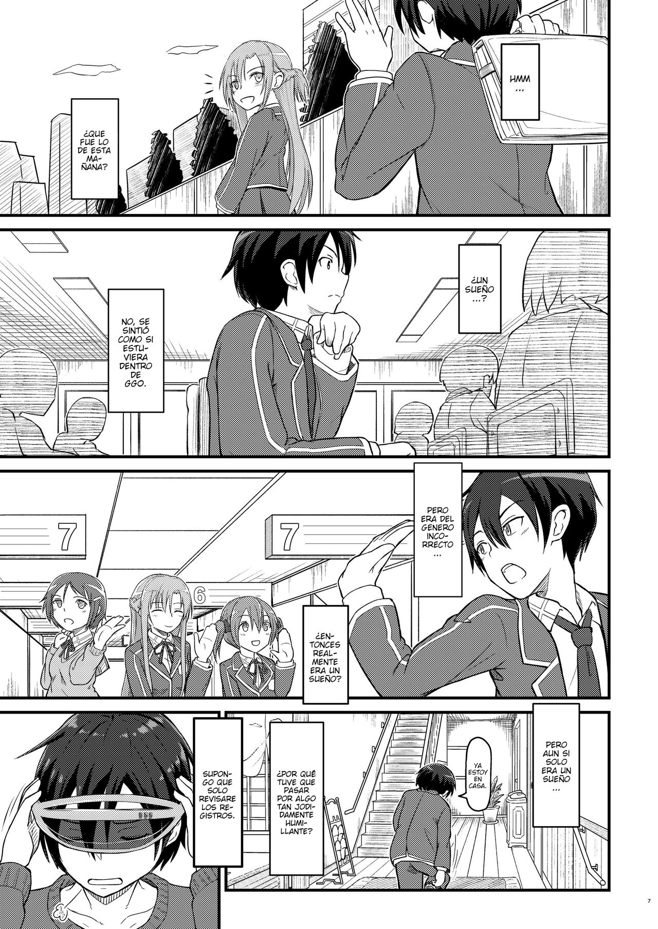 [Umari-ya (D-2)] Kiriko Route Another #01 ~Kousoku Denma Shojo Soushitsu Hen~ (Sword Art Online) [Spanish] [elmodela8] 画像番号 5