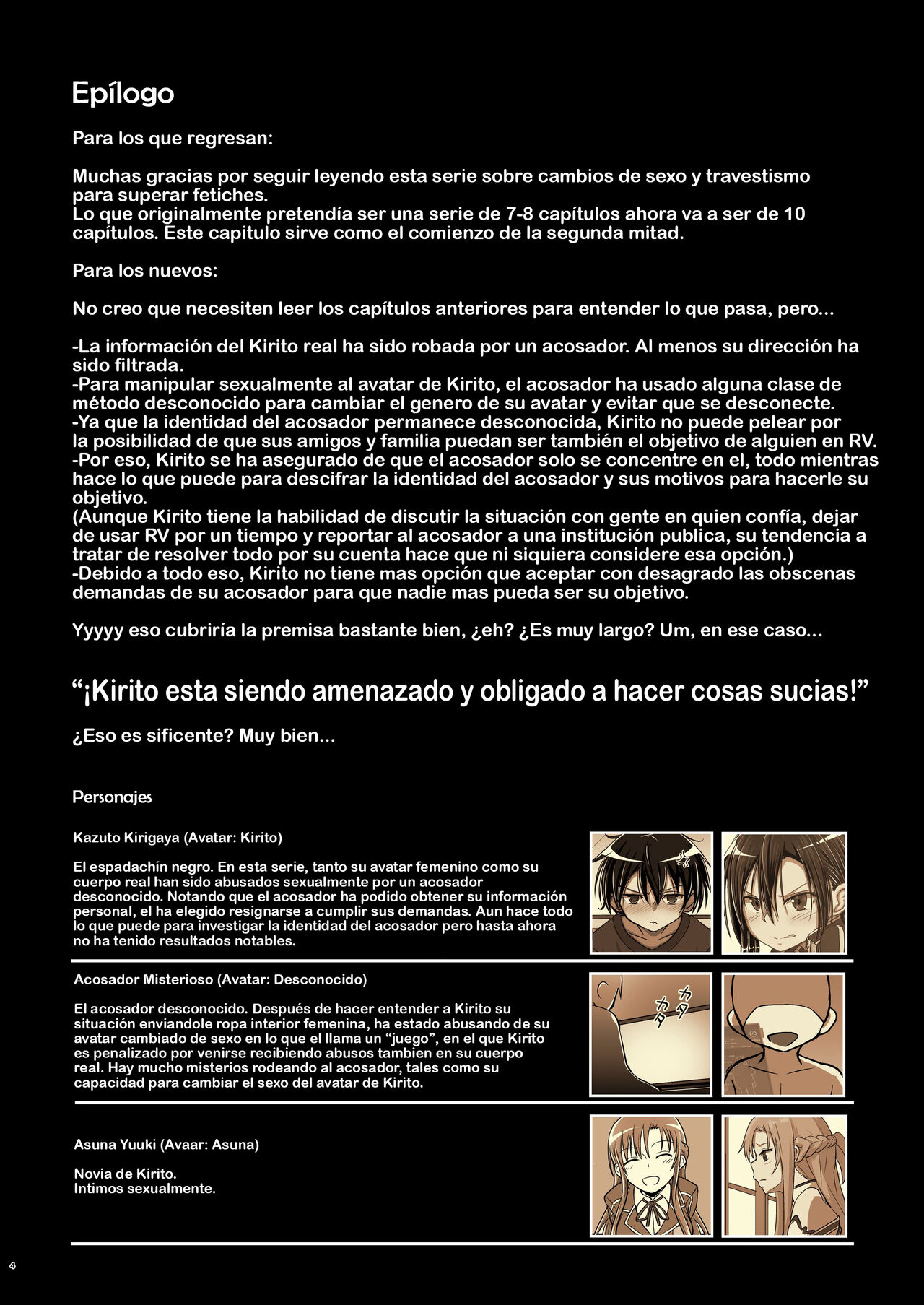 [Umari-ya (D-2)] Kiriko Route Another #06 ~Nyotai Kanraku SAO Cos Ryoujoku Hen~ (Sword Art Online) [Spanish] [elmodela8] [Digital] 4eme image