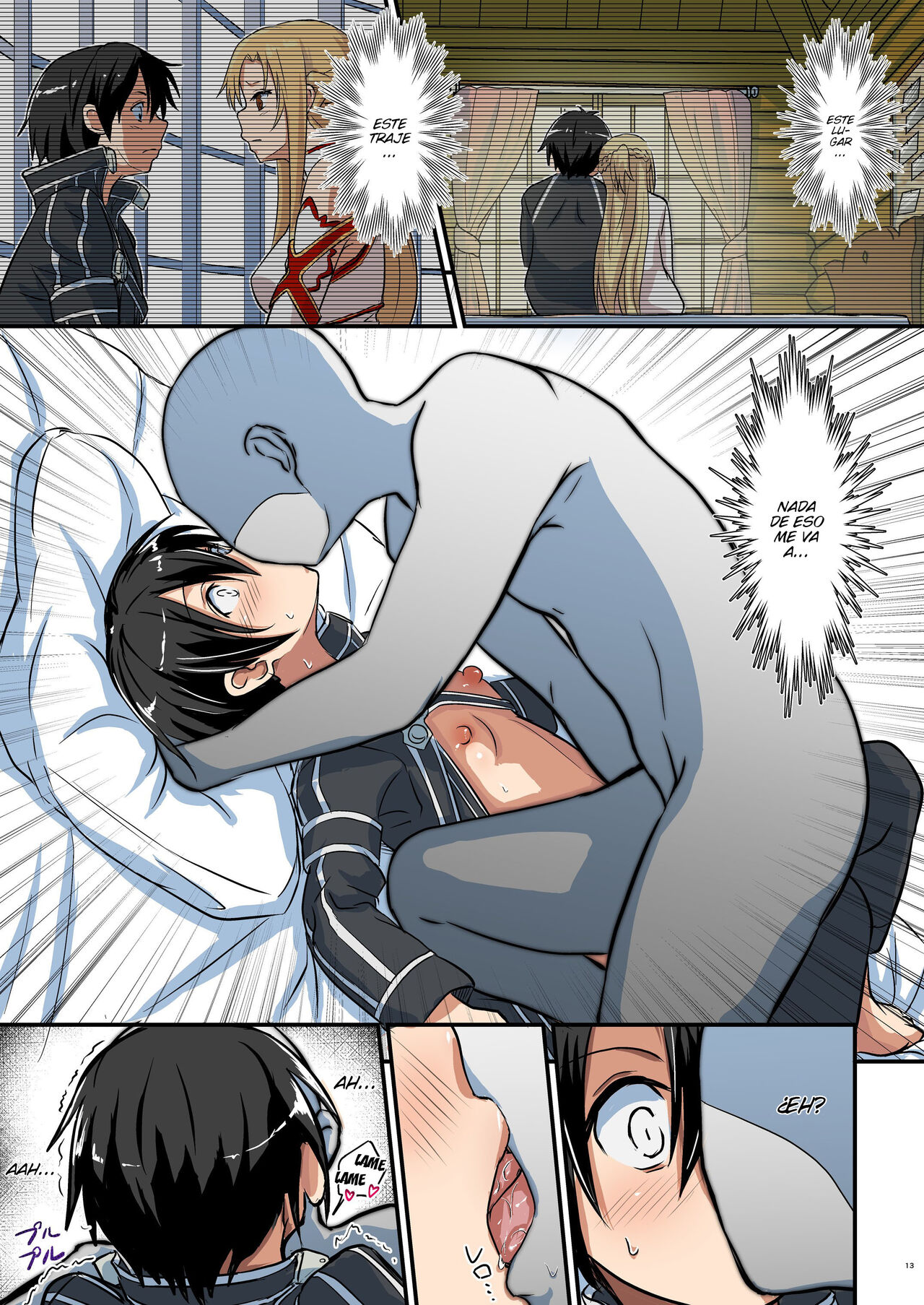 [Umari-ya (D-2)] Kiriko Route Another #06 ~Nyotai Kanraku SAO Cos Ryoujoku Hen~ (Sword Art Online) [Spanish] [elmodela8] [Digital] 13eme image