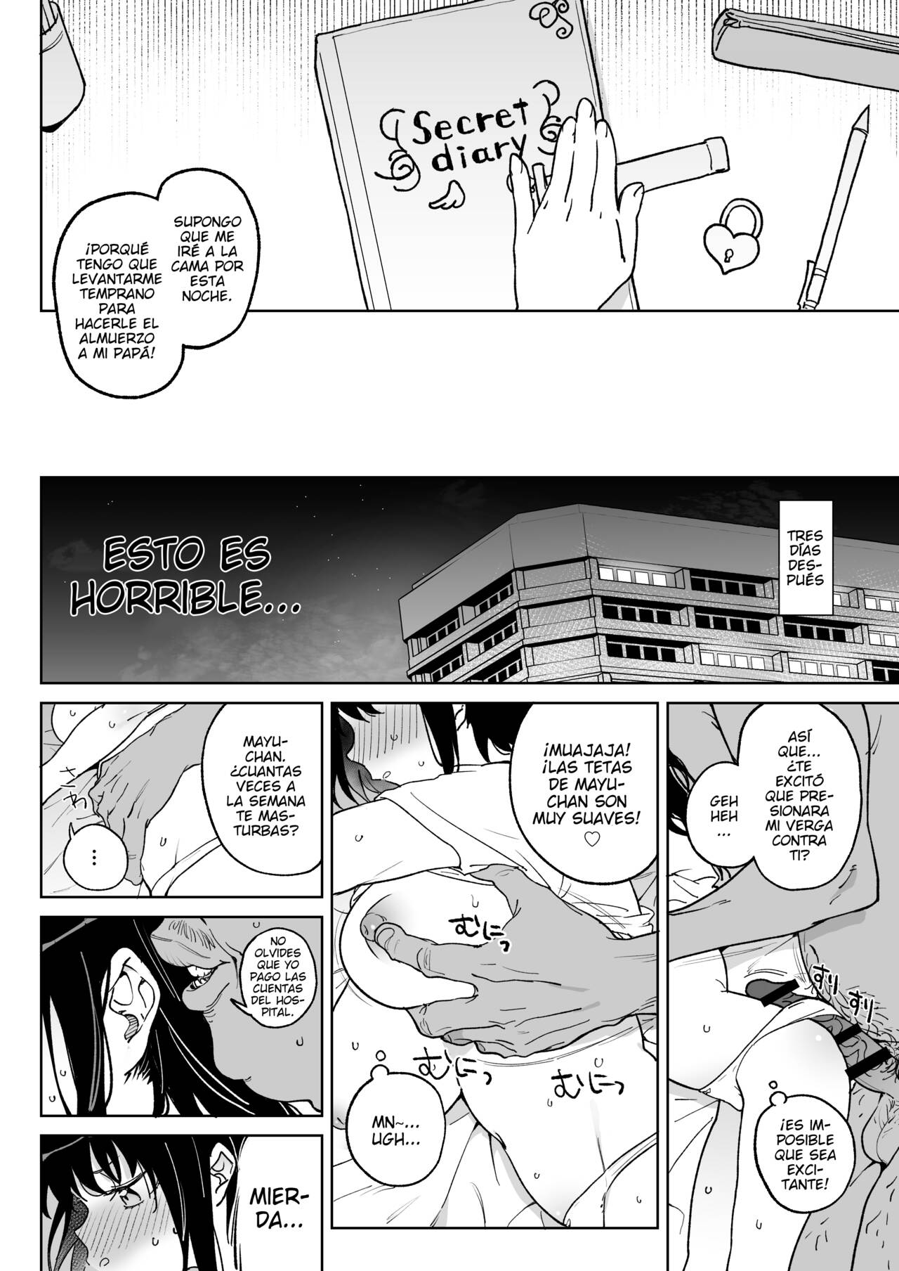 [Meshikutteneru. (Atage)] 11-gatsu 28-nichi Atarashii Papa no Mono ni Narimashita. | November 28th: As of today, I belong to my new daddy! [Spanish] [elmodela8] [Digital] Bildnummer 3