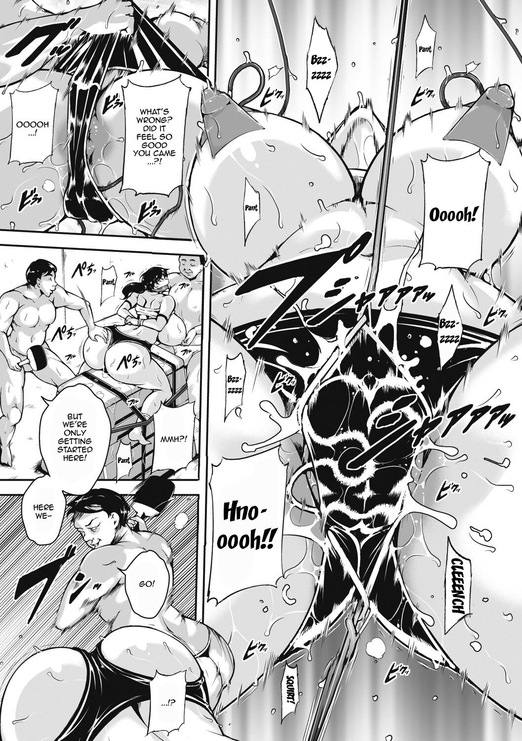 [Bitch Goigostar] Akaneiro ni Modaeru Hitozuma - Wife Writhing in Madder Ch. 1-8 [English] {Doujins.com} [Digital] image number 61