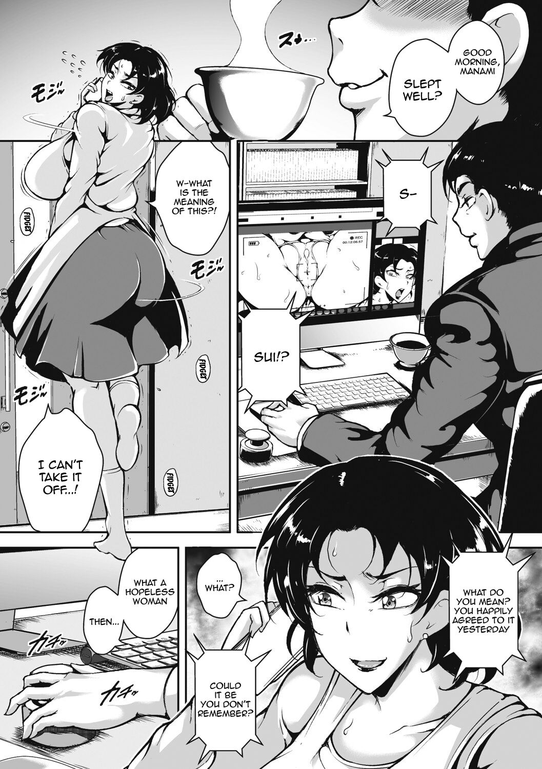 [Bitch Goigostar] Akaneiro ni Modaeru Hitozuma - Wife Writhing in Madder Ch. 1-8 [English] {Doujins.com} [Digital] image number 100
