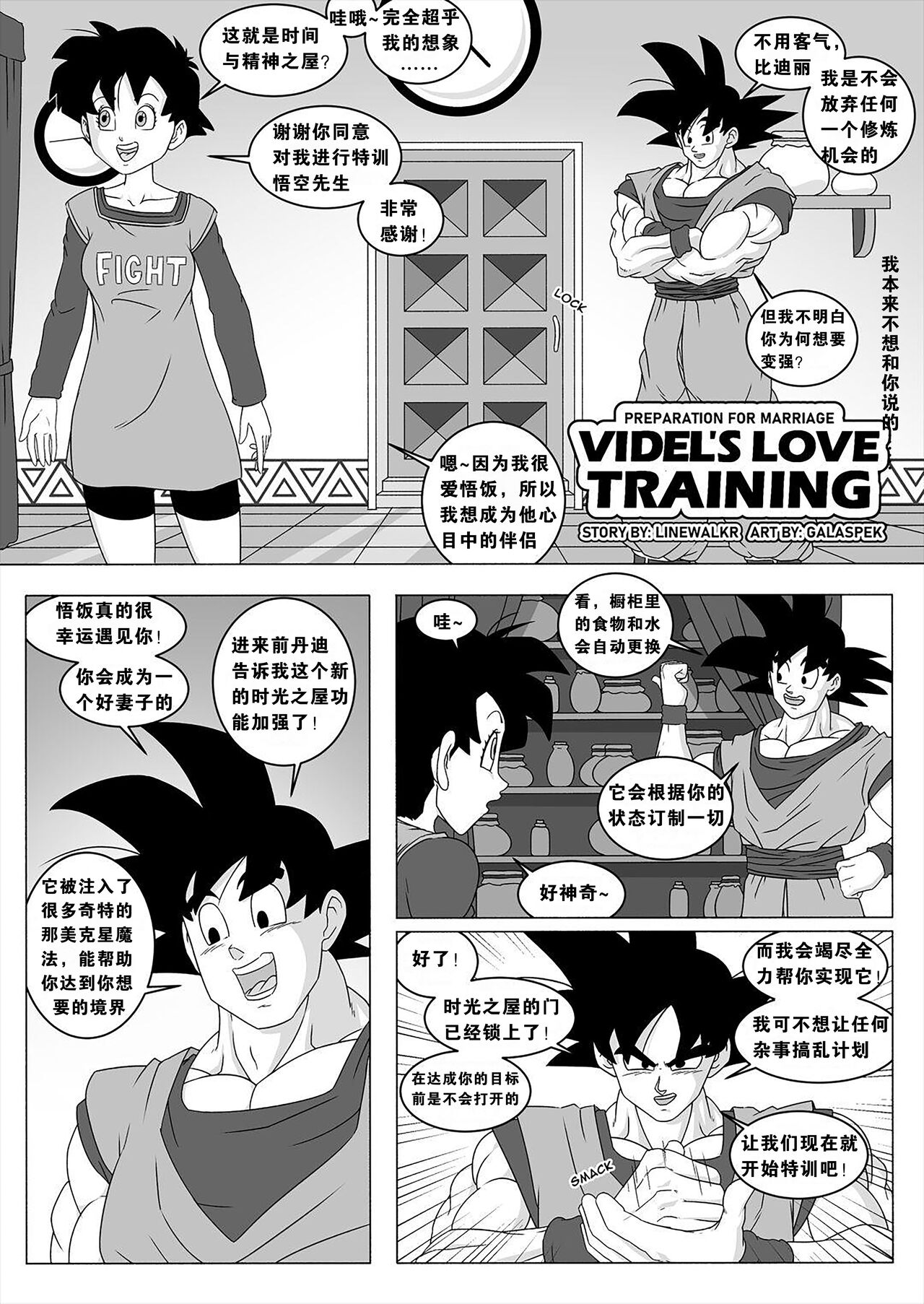 [Galaspek] Videl’s Love Training(Dragon Ball Z)(Chinese) 图片编号 1
