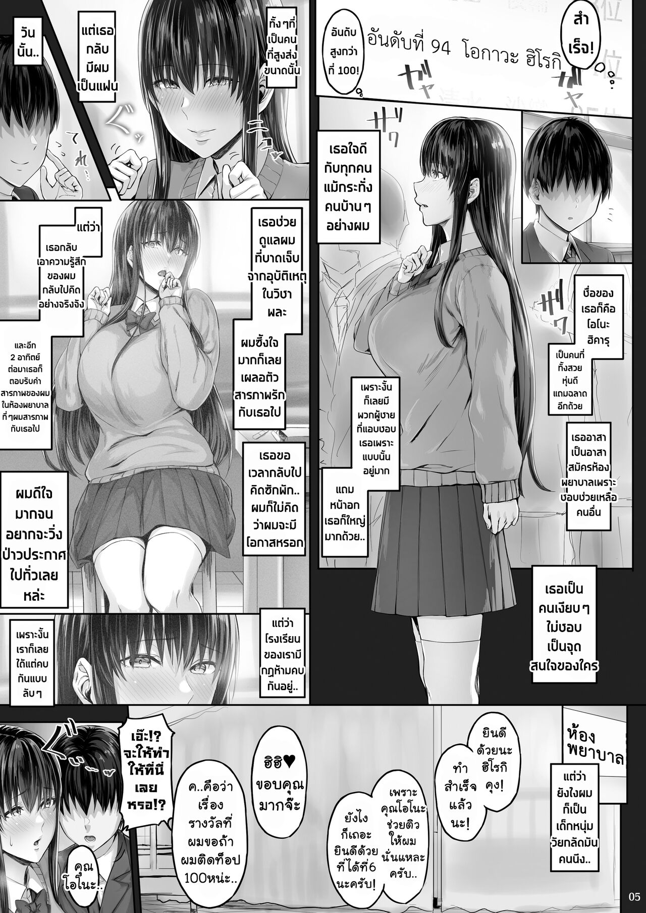 [Cior (Ken-1)] Kanojo ga Boku no Shiranai Tokoro de｜คุณแฟนสาว..ทำอะไรลับหลังผมกันนะ? [Thai ภาษาไทย] [Tenrokku] [Digital] image number 4