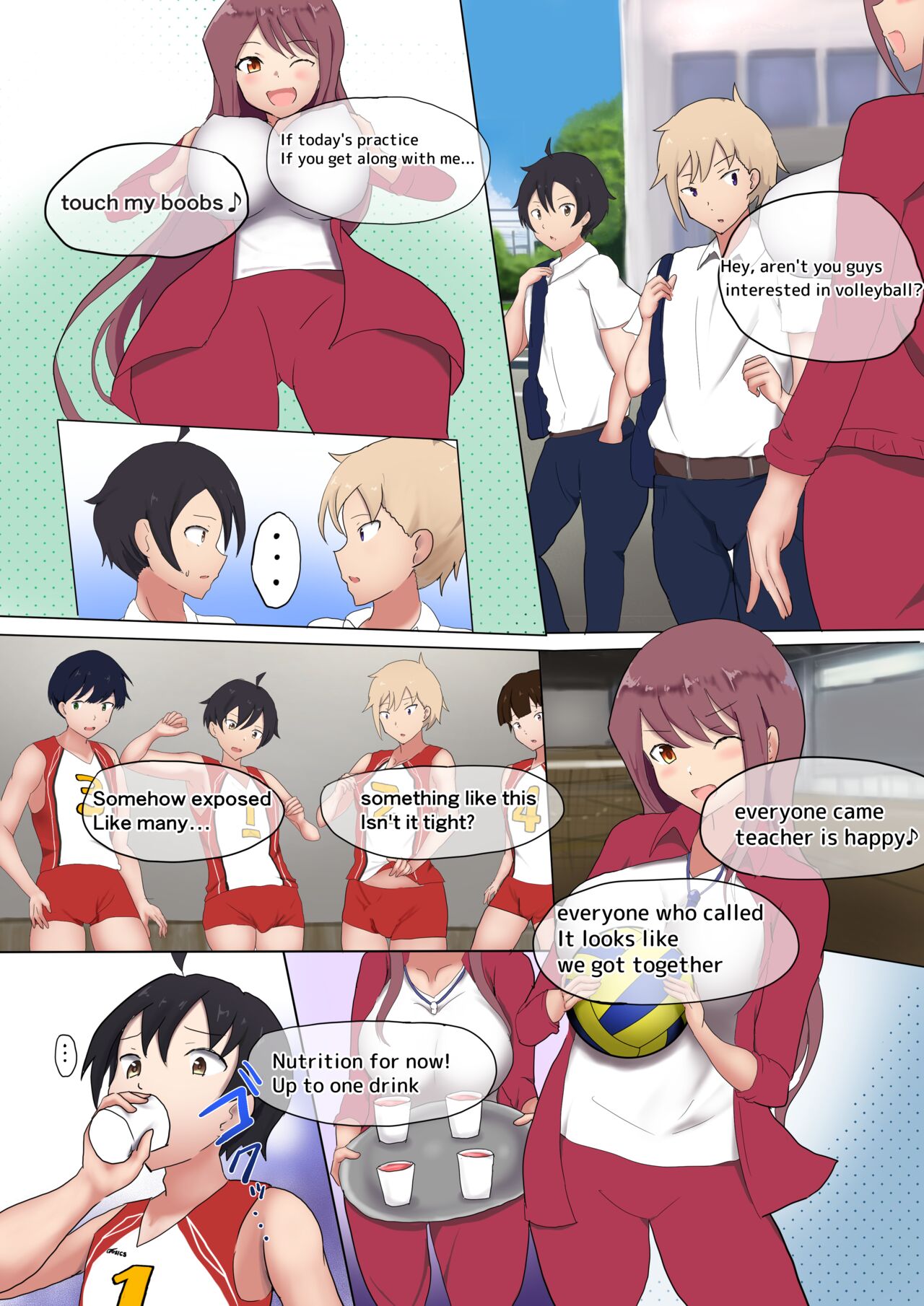 [Miraosu] Oppai Volley TSF [English] 图片编号 1