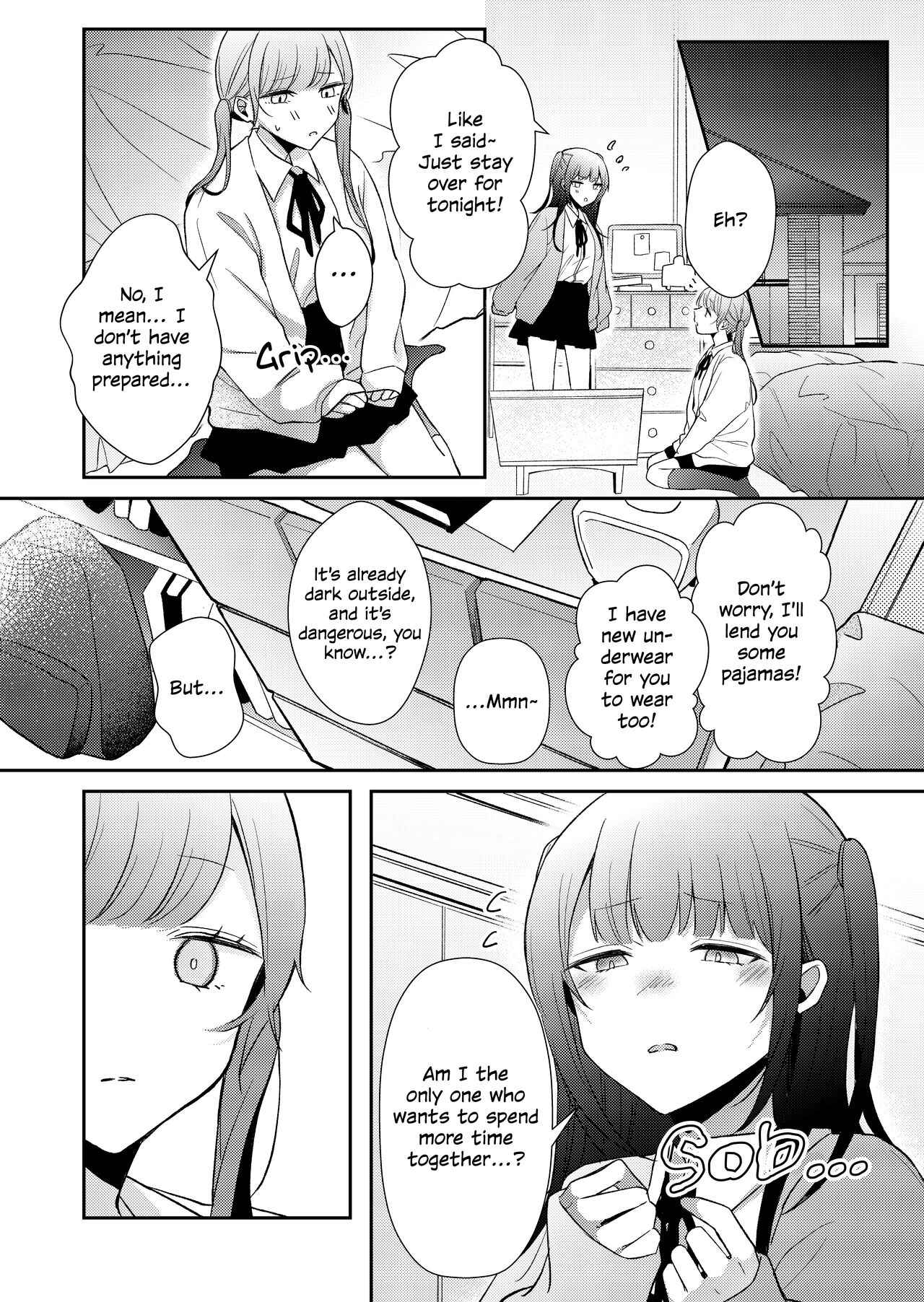 [Strawberry] Tsukiattenai Futari ga Ofuro de  Ecchi na Koto Suru Hanashi |  A Story of Two Girls Who Are Not Dating Having Sex in the Bath [English] [ROSMONTISISLOVE] 이미지 번호 6
