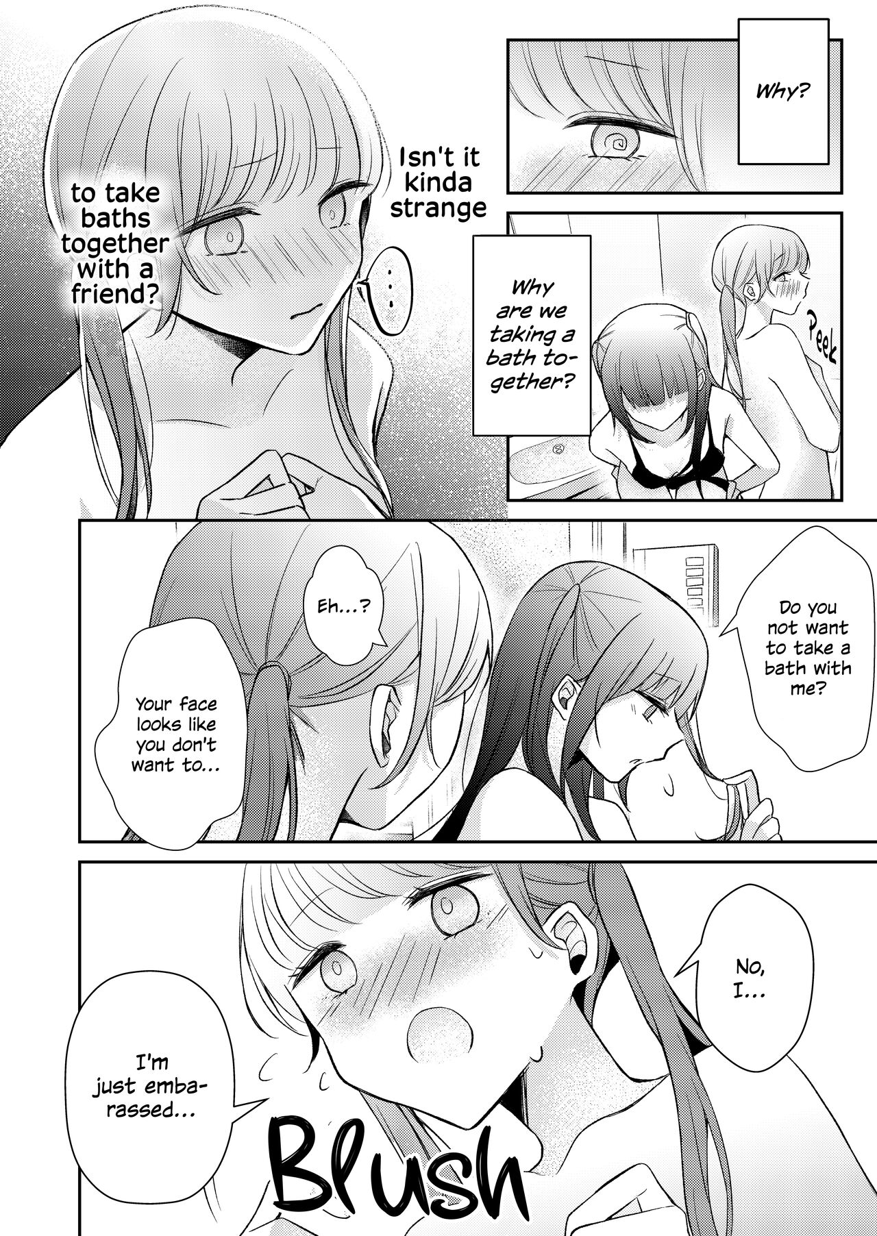 [Strawberry] Tsukiattenai Futari ga Ofuro de  Ecchi na Koto Suru Hanashi |  A Story of Two Girls Who Are Not Dating Having Sex in the Bath [English] [ROSMONTISISLOVE] 이미지 번호 10
