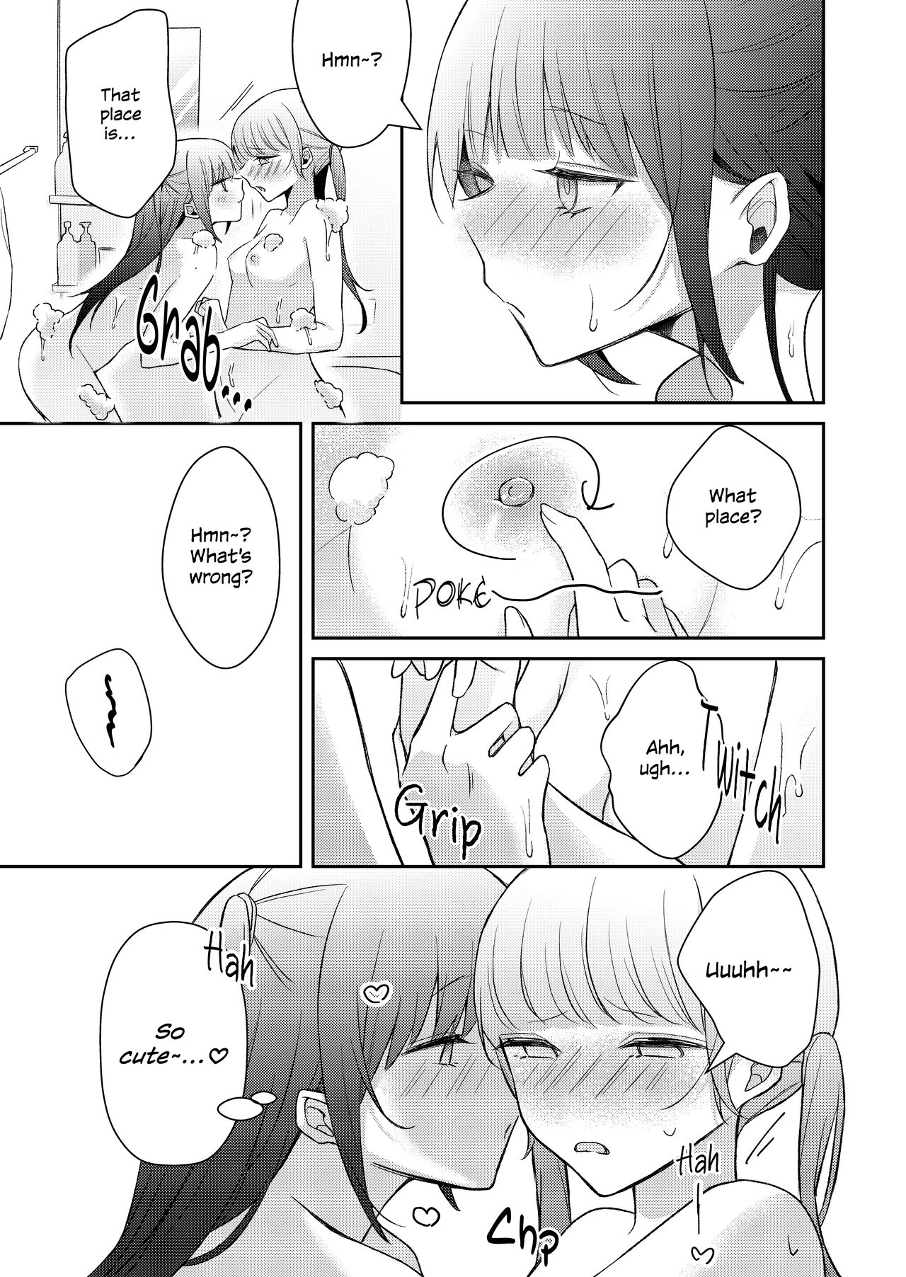 [Strawberry] Tsukiattenai Futari ga Ofuro de  Ecchi na Koto Suru Hanashi |  A Story of Two Girls Who Are Not Dating Having Sex in the Bath [English] [ROSMONTISISLOVE] 이미지 번호 13