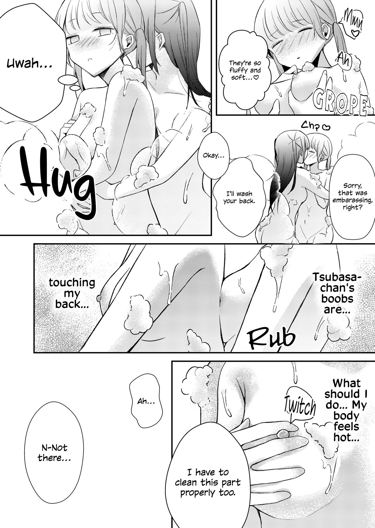 [Strawberry] Tsukiattenai Futari ga Ofuro de  Ecchi na Koto Suru Hanashi |  A Story of Two Girls Who Are Not Dating Having Sex in the Bath [English] [ROSMONTISISLOVE] 이미지 번호 14