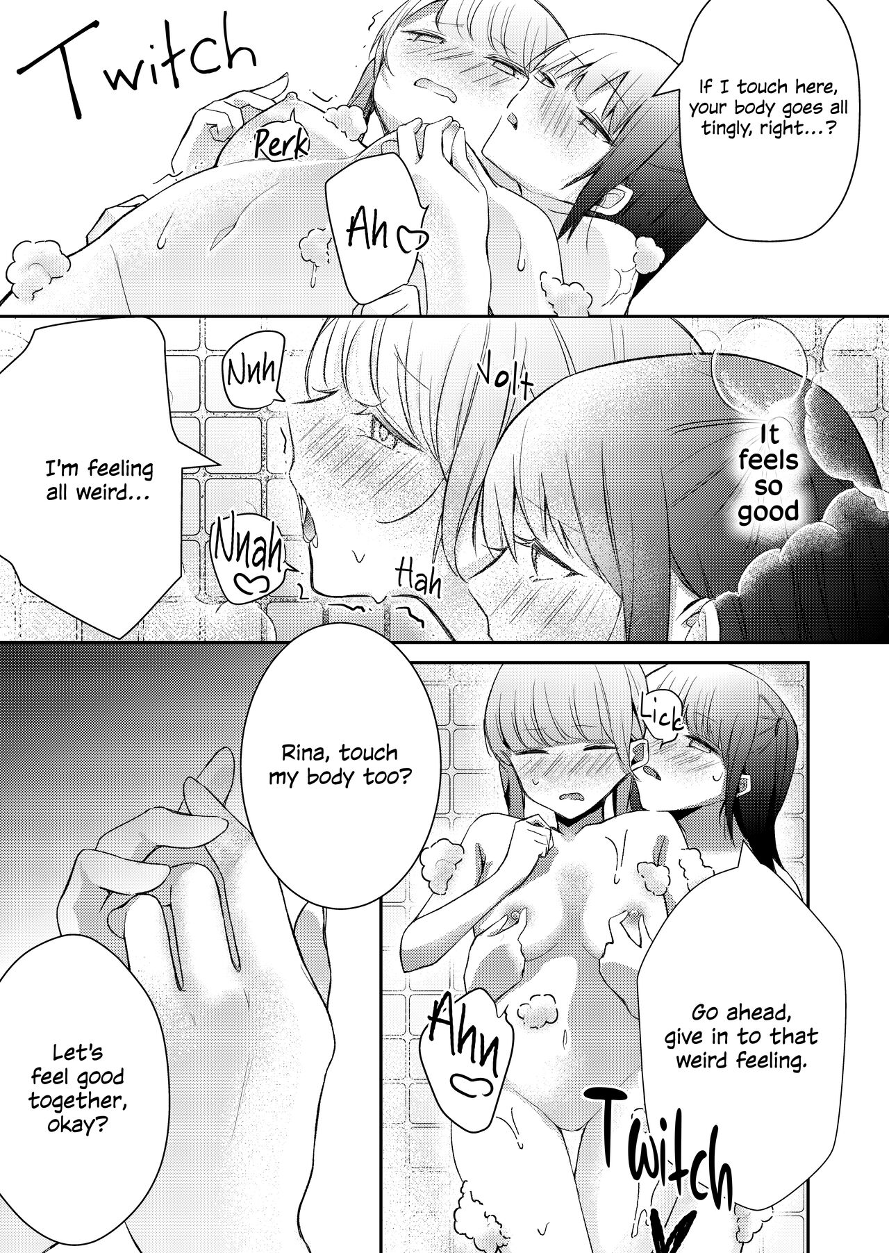 [Strawberry] Tsukiattenai Futari ga Ofuro de  Ecchi na Koto Suru Hanashi |  A Story of Two Girls Who Are Not Dating Having Sex in the Bath [English] [ROSMONTISISLOVE] 이미지 번호 15