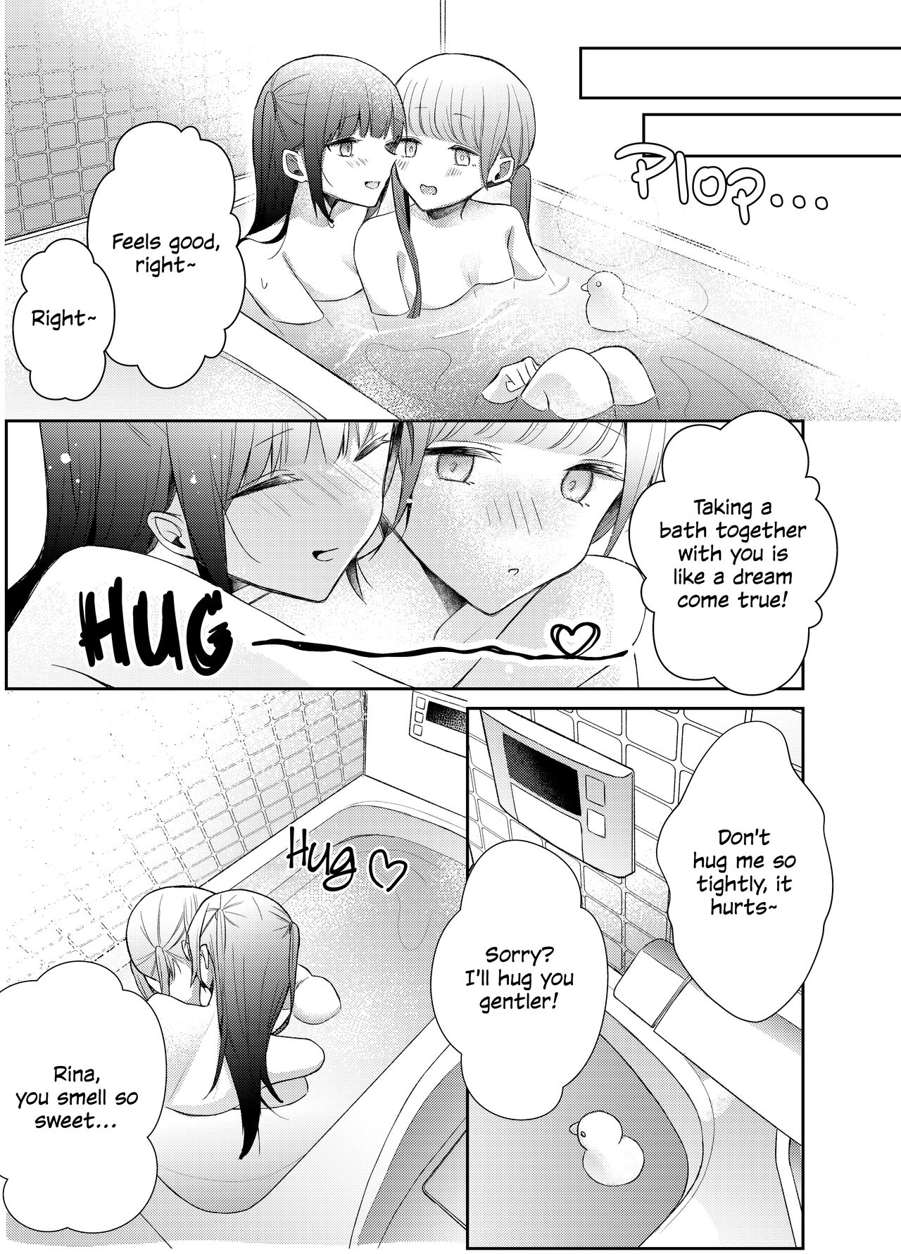 [Strawberry] Tsukiattenai Futari ga Ofuro de  Ecchi na Koto Suru Hanashi |  A Story of Two Girls Who Are Not Dating Having Sex in the Bath [English] [ROSMONTISISLOVE] 이미지 번호 17
