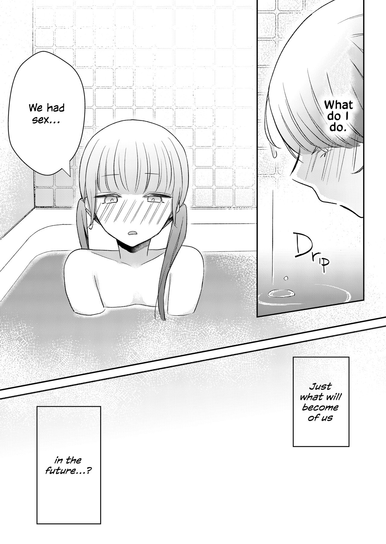 [Strawberry] Tsukiattenai Futari ga Ofuro de  Ecchi na Koto Suru Hanashi |  A Story of Two Girls Who Are Not Dating Having Sex in the Bath [English] [ROSMONTISISLOVE] 이미지 번호 25
