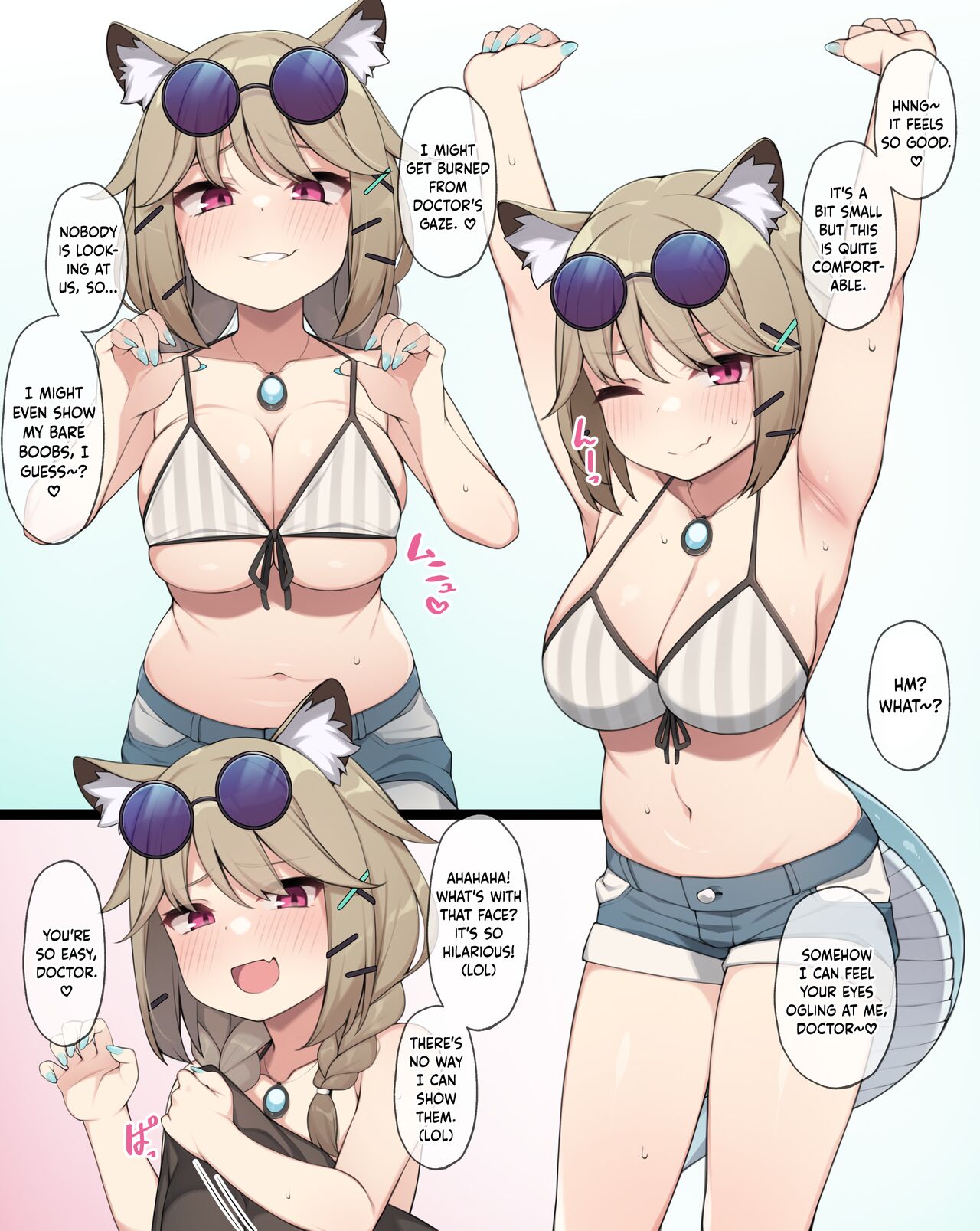 [Moo] Junaiha ni Yoru Utage-chan Mousou E (Arknights) [English] [DKKMD Translations] image number 1