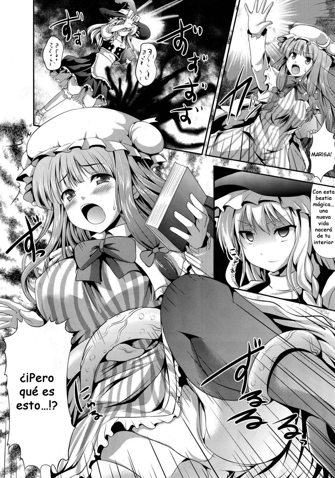 (C83) [An-Arc (Hamo)] EXTRA FLESH (Touhou Project) [Spanish] [Incomplete] 画像番号 5