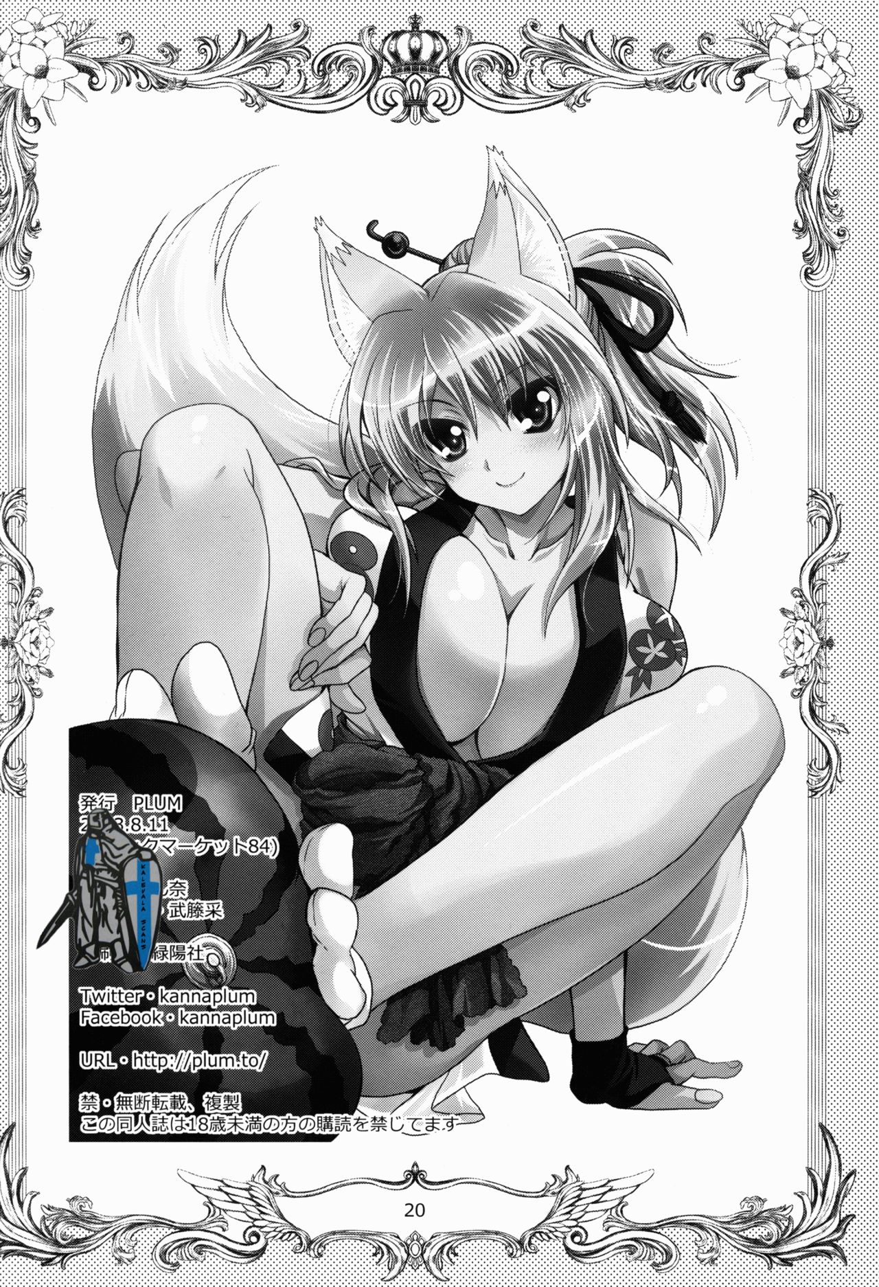 (C84) [PLUM (Kanna)] Wonderful Fox (Dog Days) [Spanish] [Oni Twin Scans] Bildnummer 19