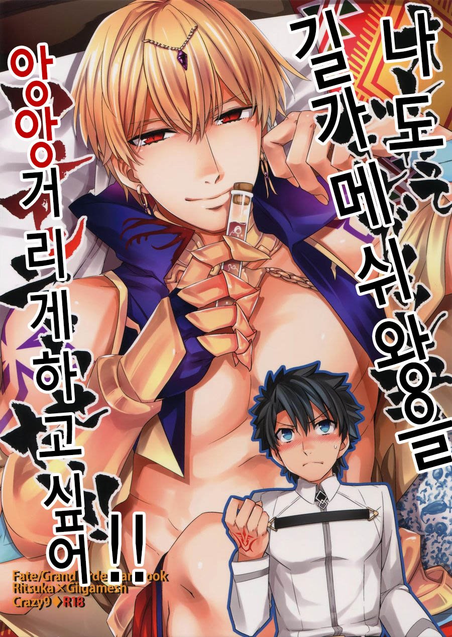 [Crazy9 (Ichitaka)] Ore Datte Gilgamesh Ou o Anan Iwasetai!! | 나도 현왕님을 앙앙거리게 하고 싶어!! (Fate/Grand Order) [Korean] [2017-06-30] 画像番号 1