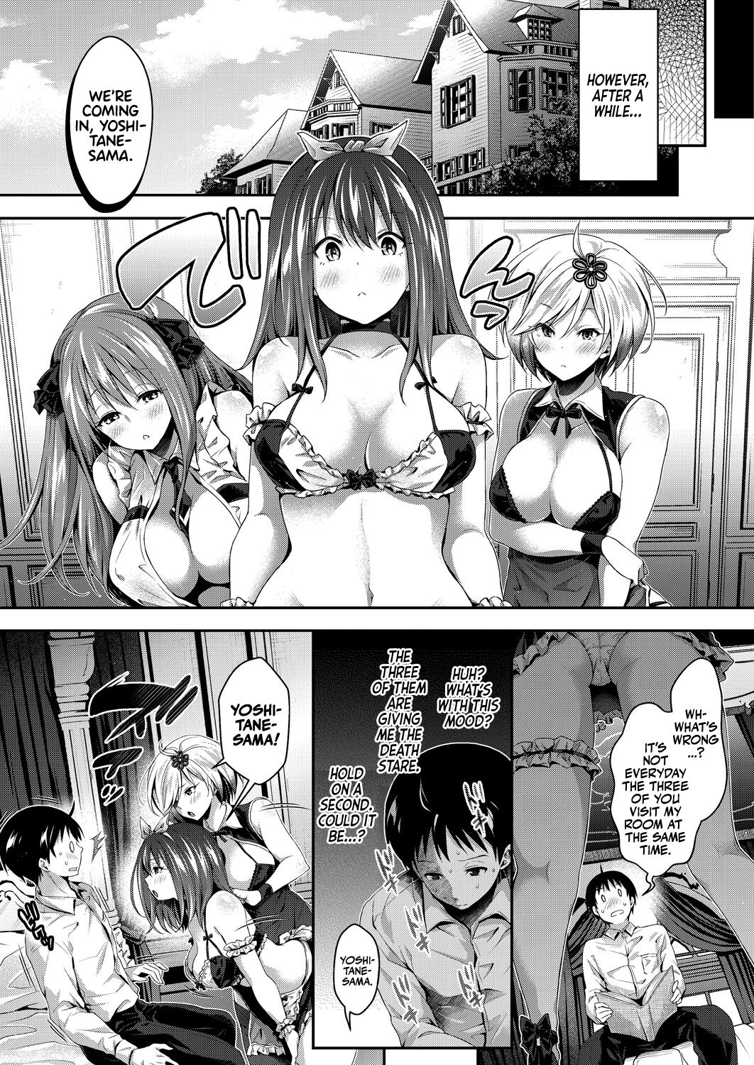 [Hachigo] Harem Maid no Damedame Ecchi | Kinky Sex with My Maid Harem Chapters 01-05 [English] [Team Rabu2] [Decensored] [Digital] 图片编号 71