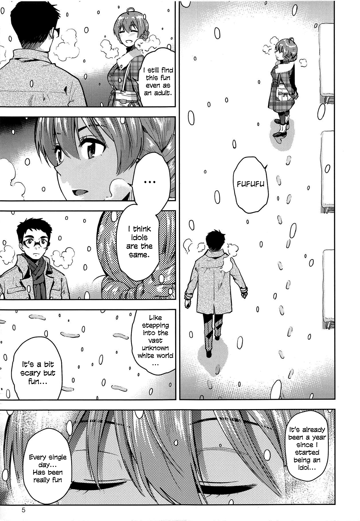 (C95) [Aimasutei (Fumitsuki Yuu)] Virgin Snow (THE IDOLM@STER MILLION LIVE!)[English][SML] изображение № 6