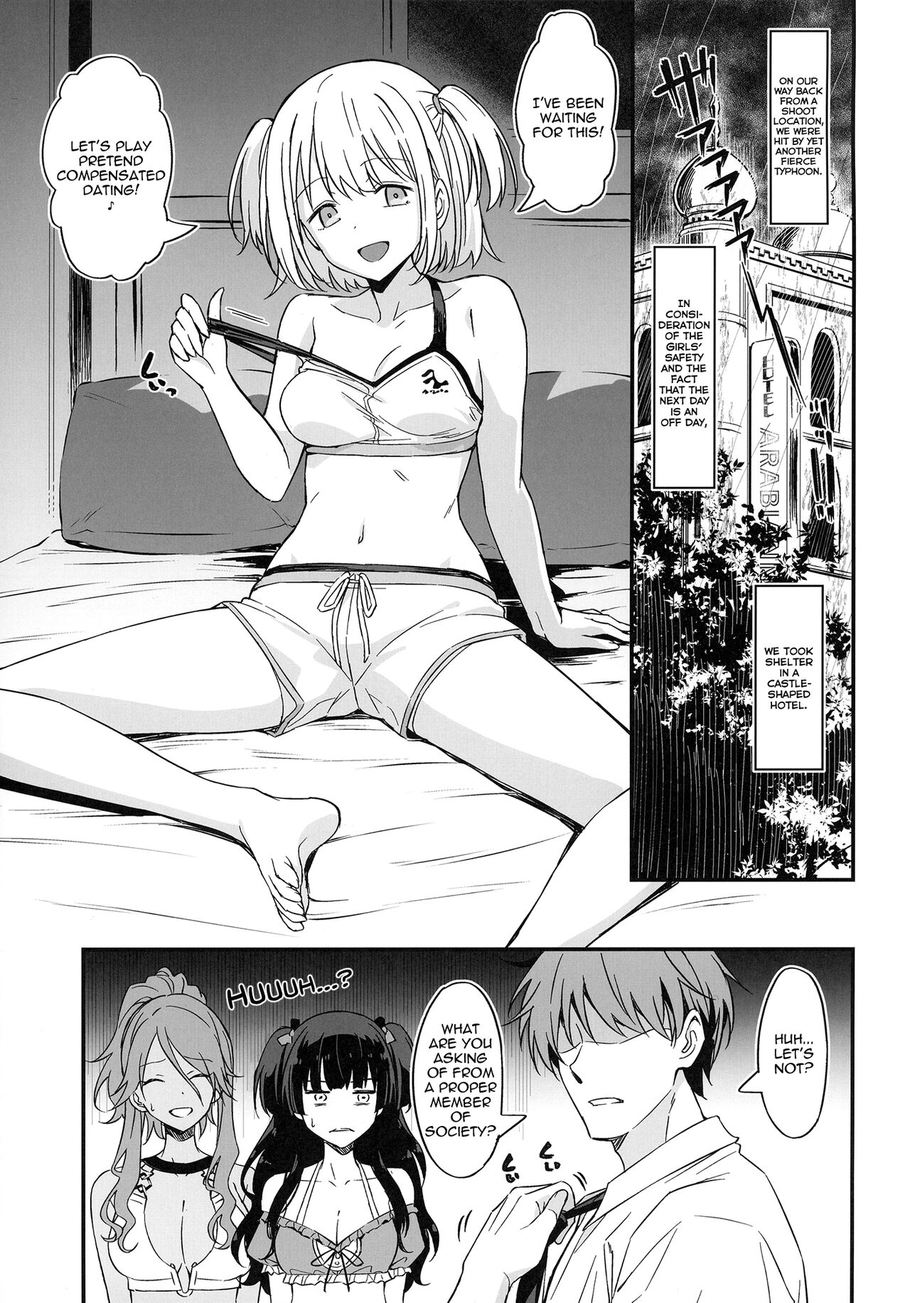 (COMIC1☆21) [AERODOG (inu)] Straylight Enkou Gokko 1.5 | Playing Pretend Compensated Dating with Straylight 1.5 (THE iDOLM@STER: Shiny Colors) [English] изображение № 2