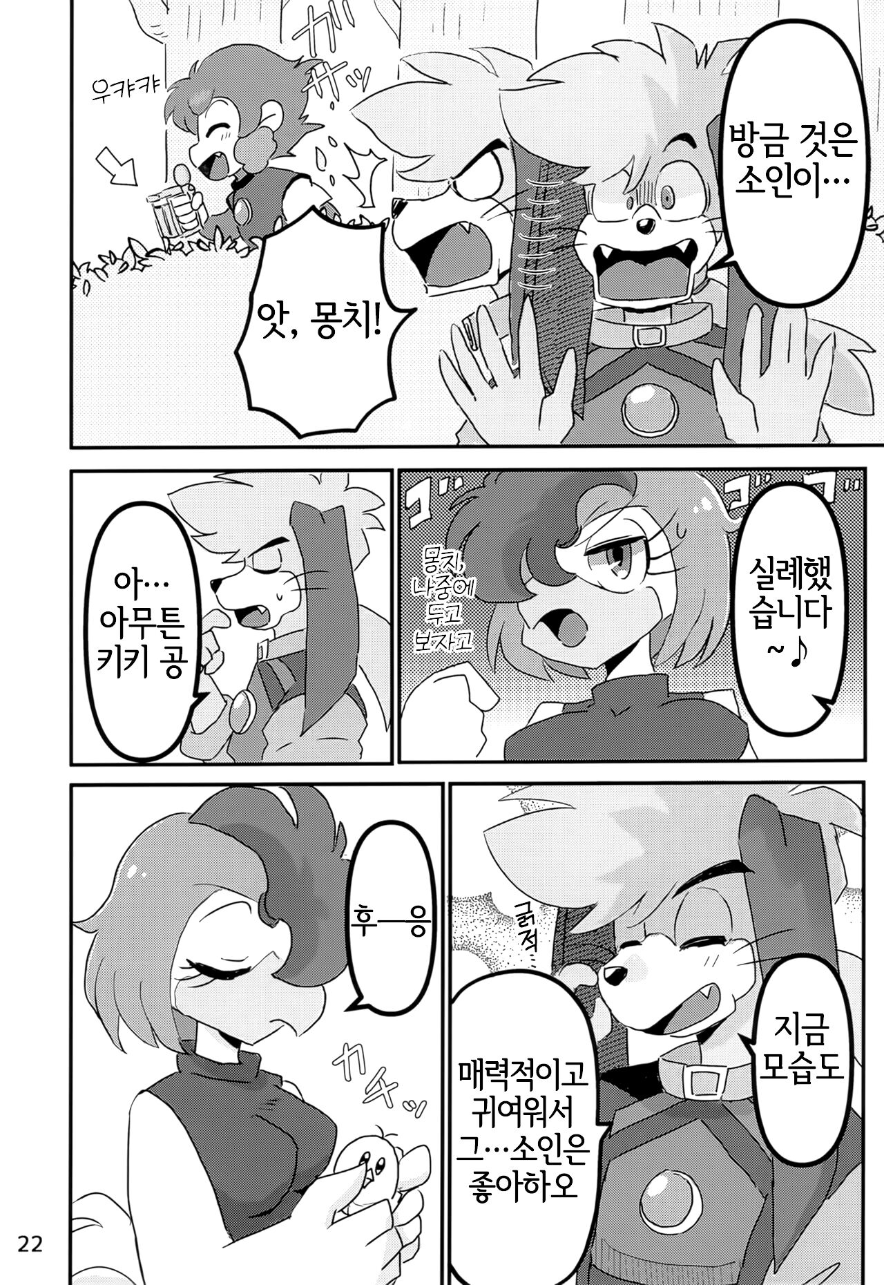 (Kemoket 14) [Kuri Gohan (Yocchi)] Juunishi Lovers (Juuni Senshi Bakuretsu Eto Ranger) [Korean] [LWND] 画像番号 21