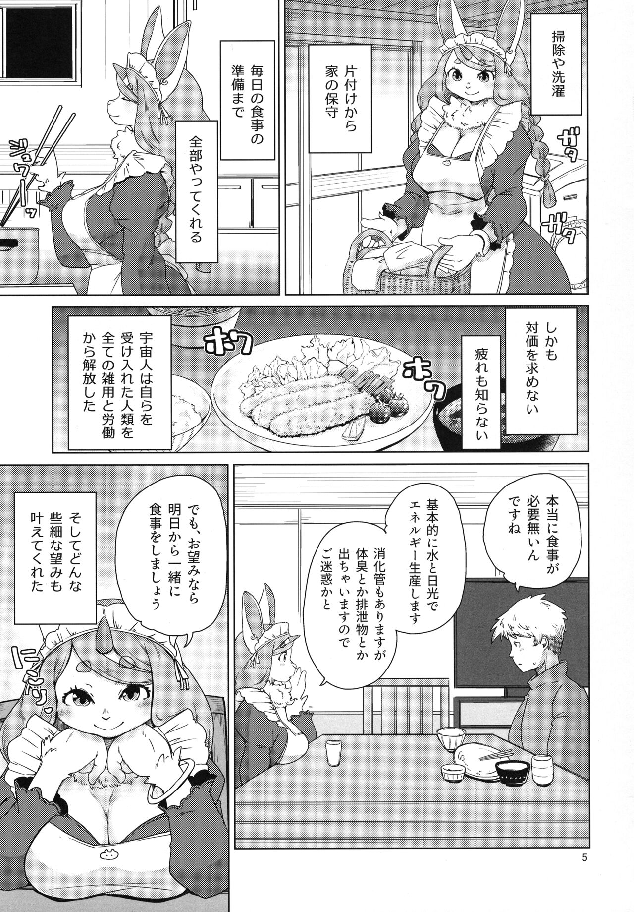 (Shinshun Kemoket 10) [Noraya (Setouchi Kurage)] Mofumofu Invasion 이미지 번호 5