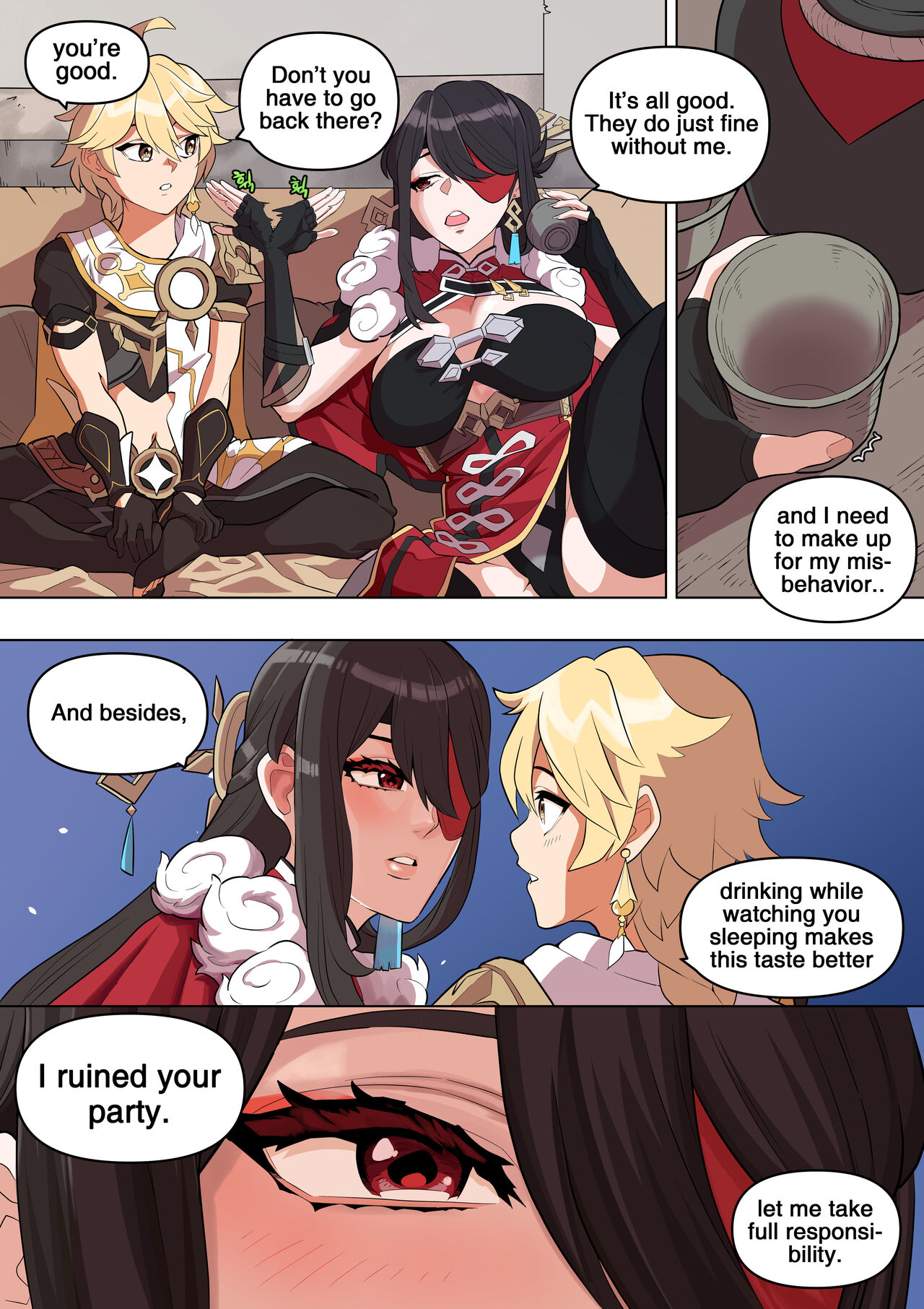 [BLUECANDY] The Alcor (Genshin Impact) [English] [Decensored] 5eme image