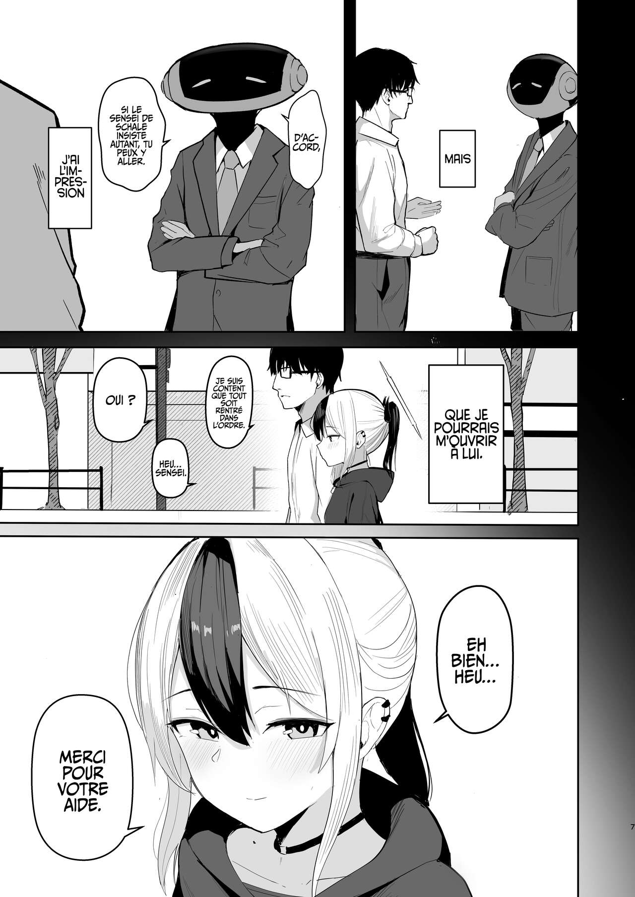 [red miso soup (Akadashi)] Kayoko to Dousei Seikatsu | Vivre ensemble avec Kayoko (Blue Archive) [French] [Les Poroïniens] [Digital] 이미지 번호 8