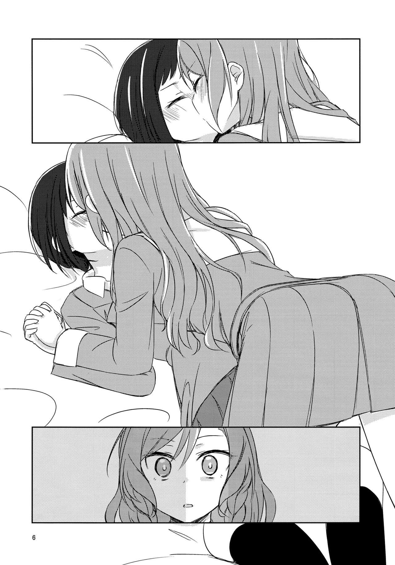 (BanG Dreamer's Party! 5th STAGE) [Hare tokidoki yuki (Monoca)] Yoru ni Tori o mita (BanG Dream!) image number 5