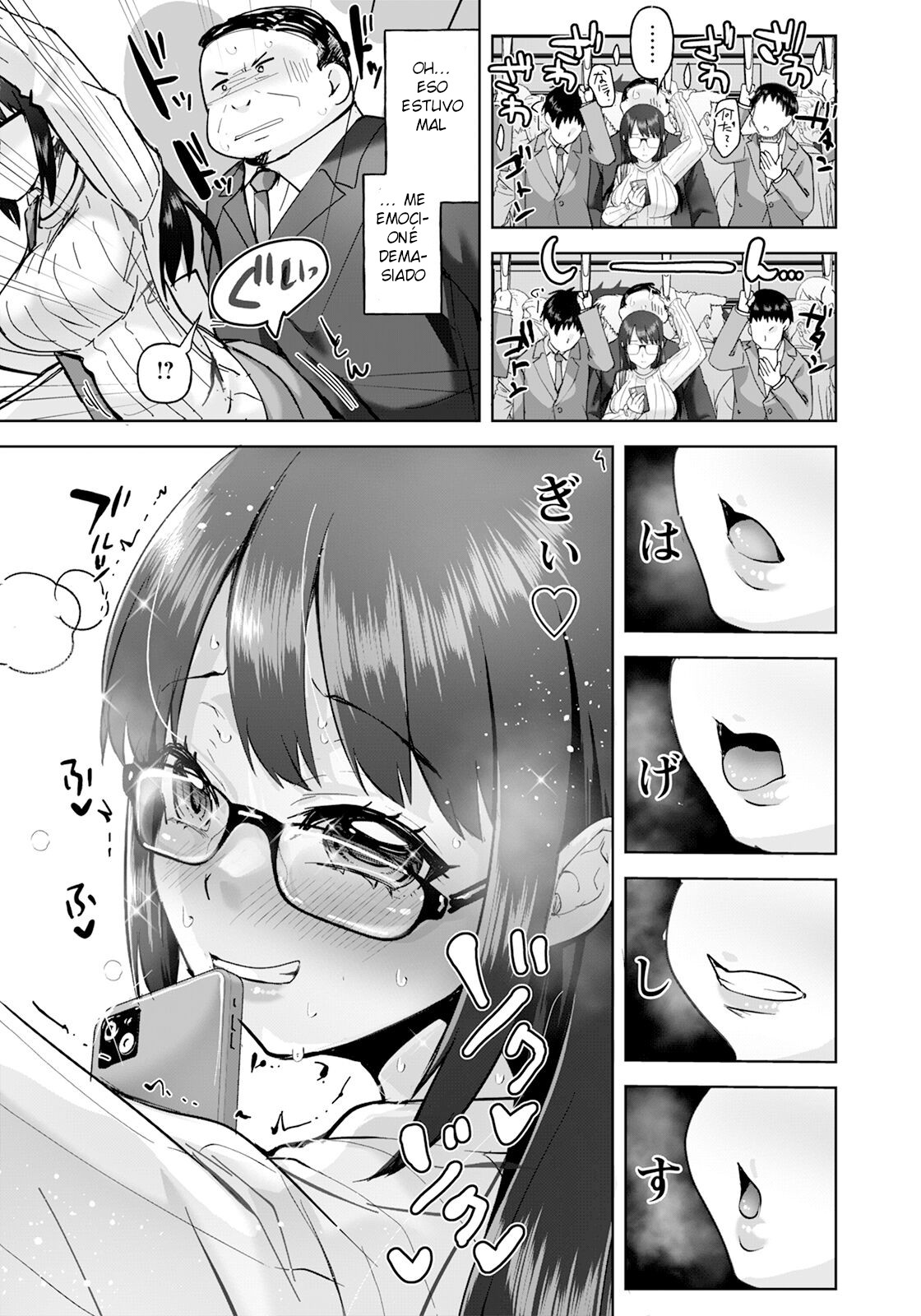 [Kouki Kuu] 痴漢した女が痴女でした (ANGEL Club 2024-01) [Spanish] [Digital] 图片编号 13