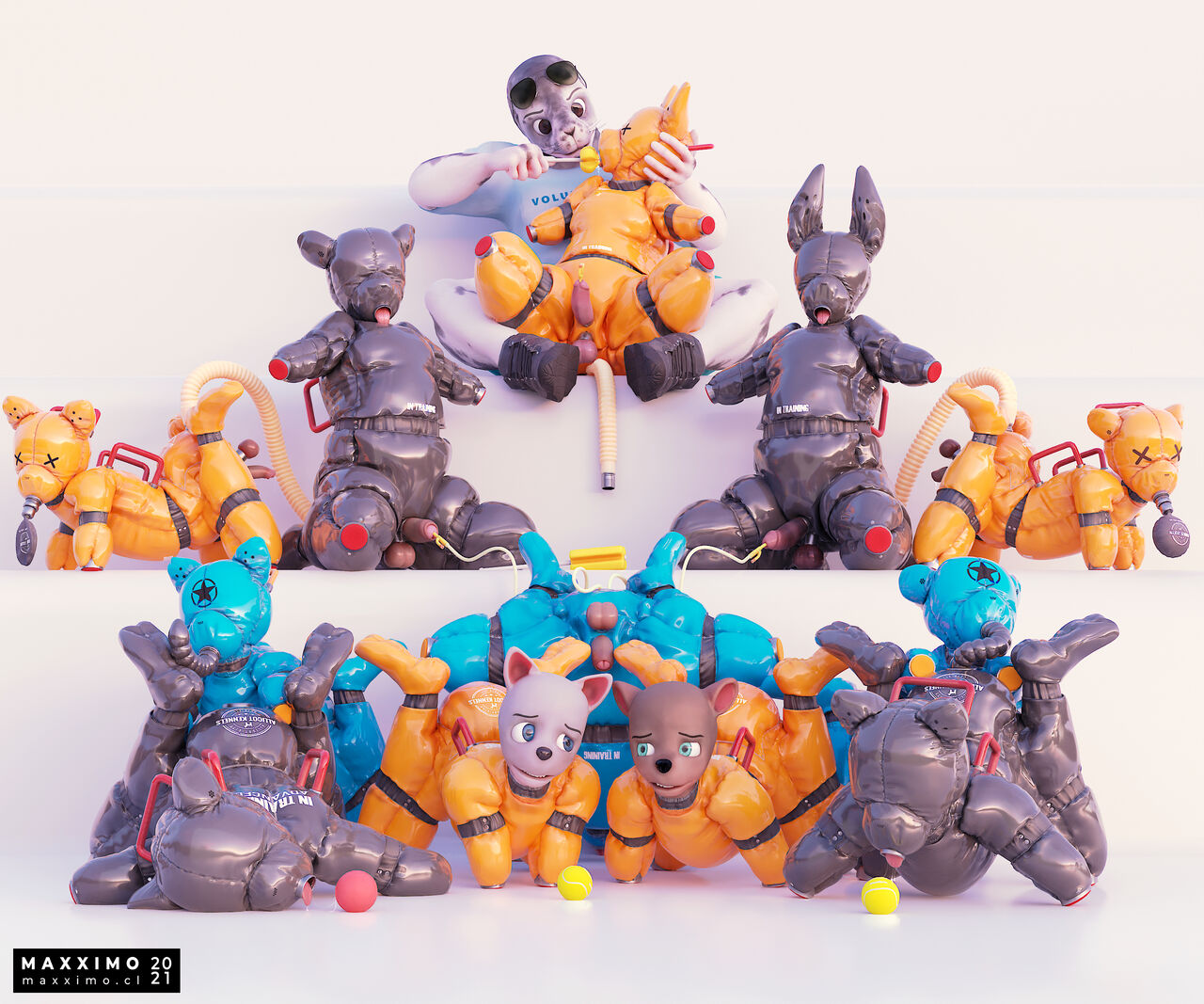 [Maxximo][How do we train our Puppies][Chinese] Bildnummer 1