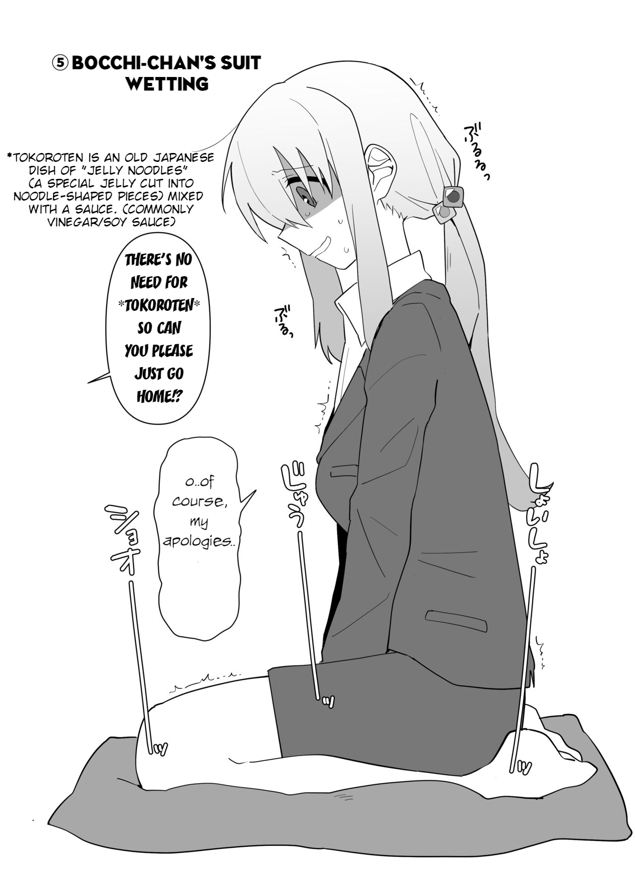 [Nurunoma (Nuruko)] Kessoku Band Omorashi Soushuubon (Bocchi the Rock!) [English] [Digital] изображение № 24