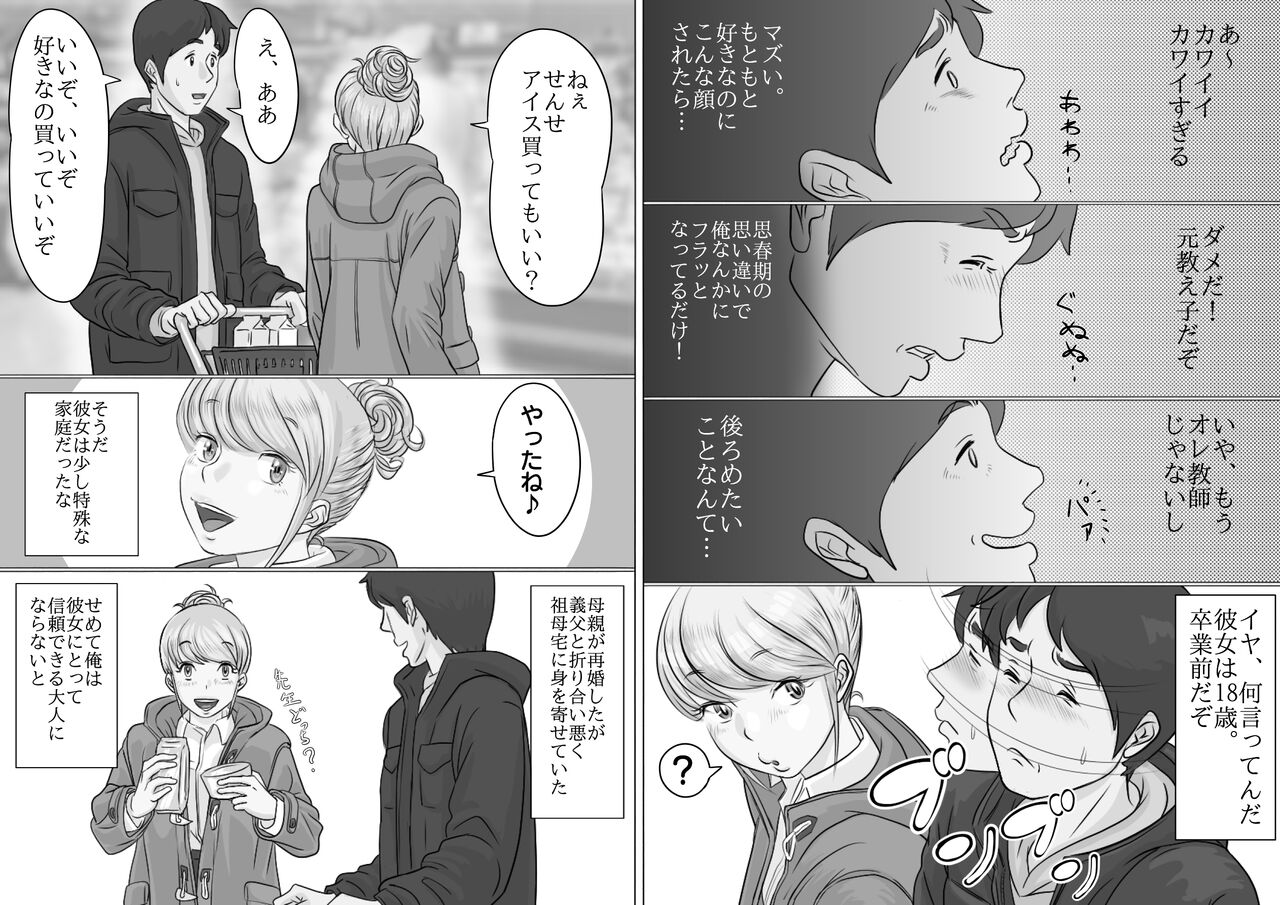 [モミ山] 大学受験で上京した元教え子が訪ねてきて… 15eme image