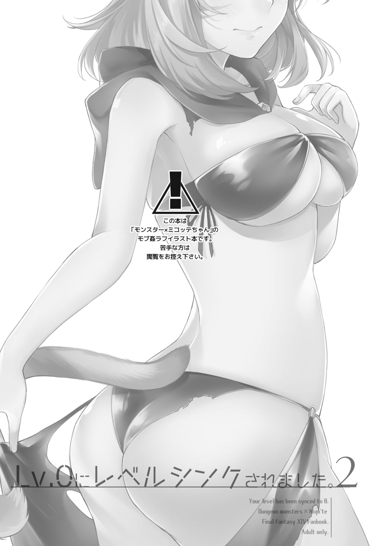 [Unidentified Flying Baumkuchen (Nanase Kokono)] Lv.0 ni Level Sync Saremashita. 2 - Your level has been synced to 0. (Final Fantasy XIV) [Digital] image number 2